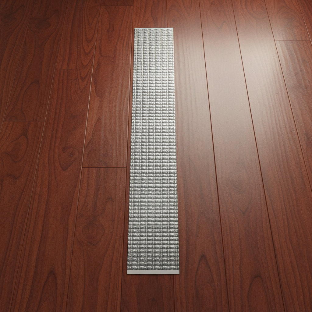 Long Sheet of Snowy Pines Christmas Wrapping Paper of Peace on Earth