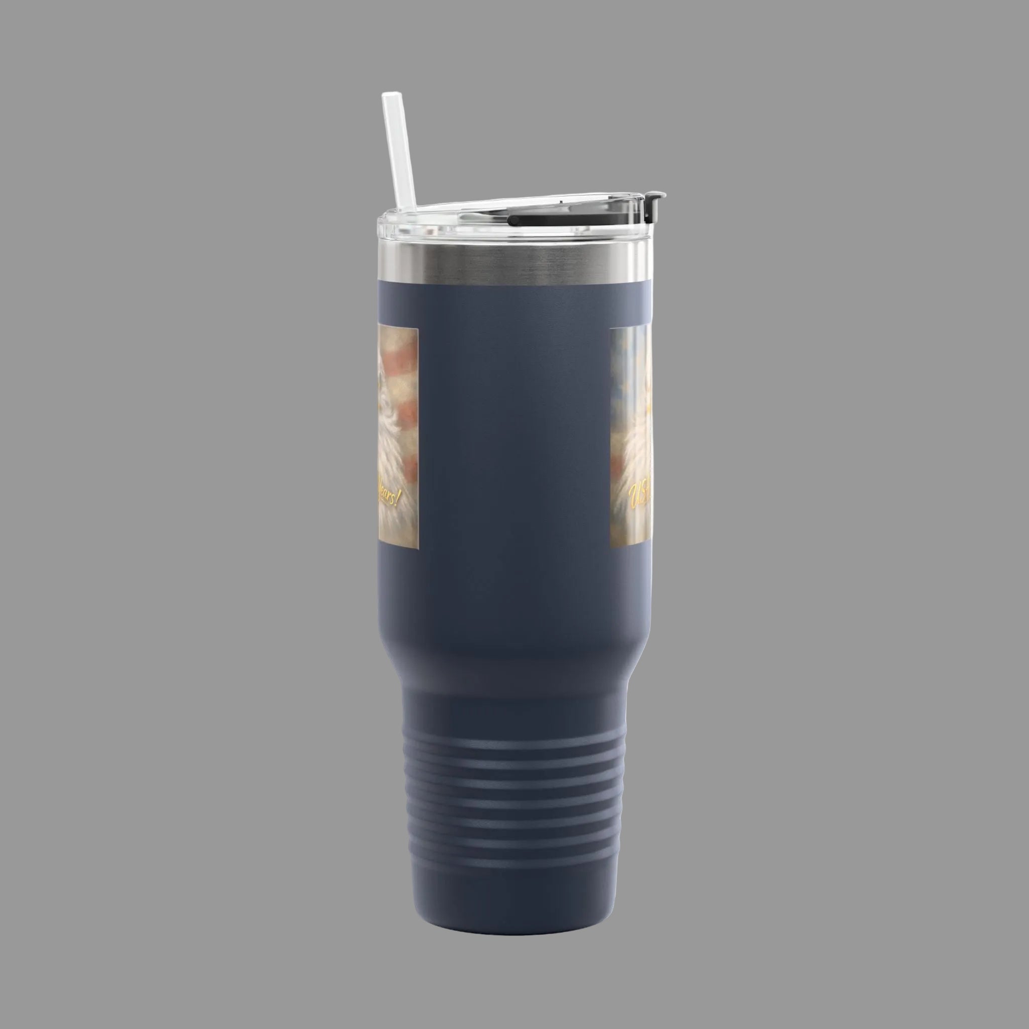 Navy blue tumbler (insulated for hot or cold drinks) 40 oz