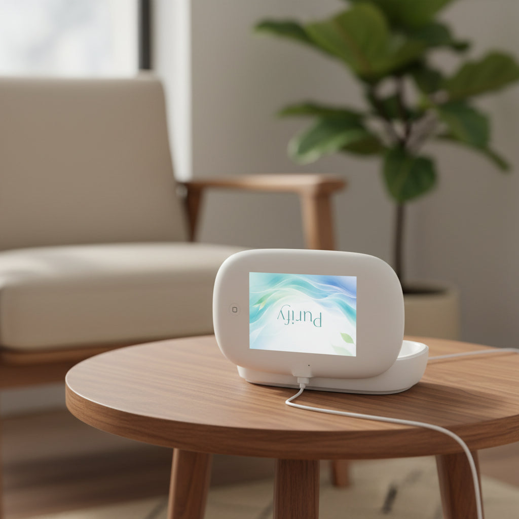 Compact UV sanitizer and phone charger in one