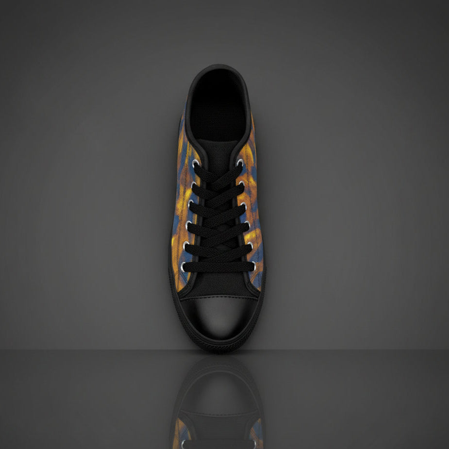 Black sneaker with gold/black animal print - - Breathable foamed insole for anti-heat, anti-moisture and anti-corrosion properties
