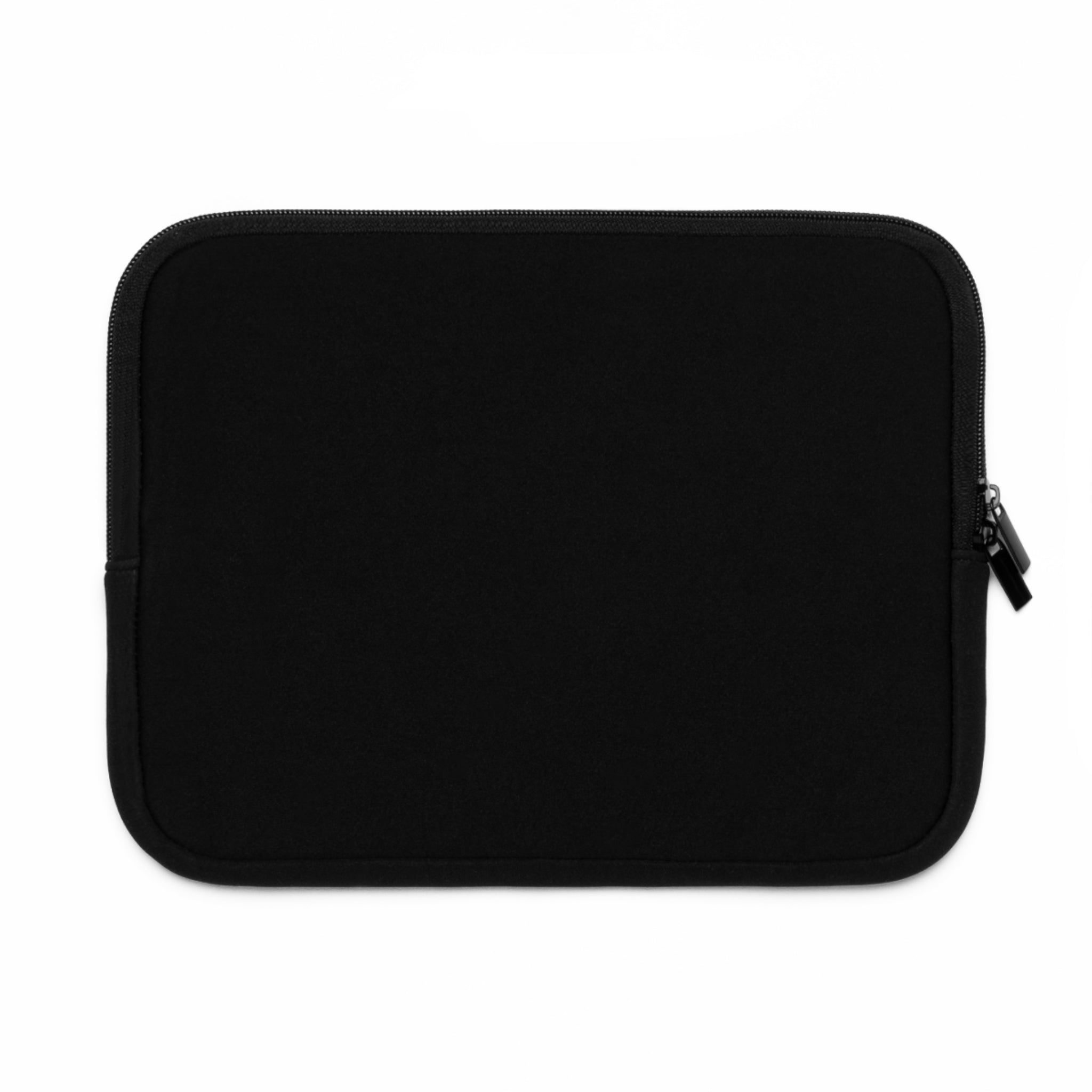 Black back of laptop sleeve