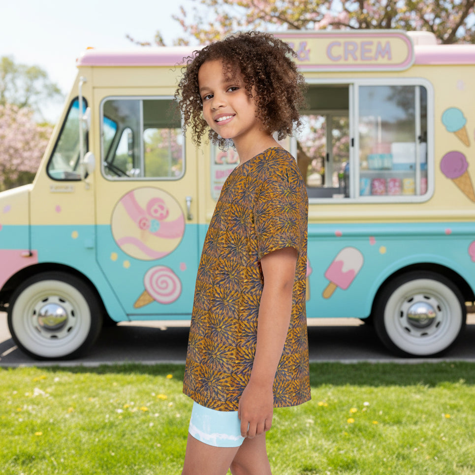 kids' short sleeve sport jersey for sports, school, hanging out with friends and more. XS-L