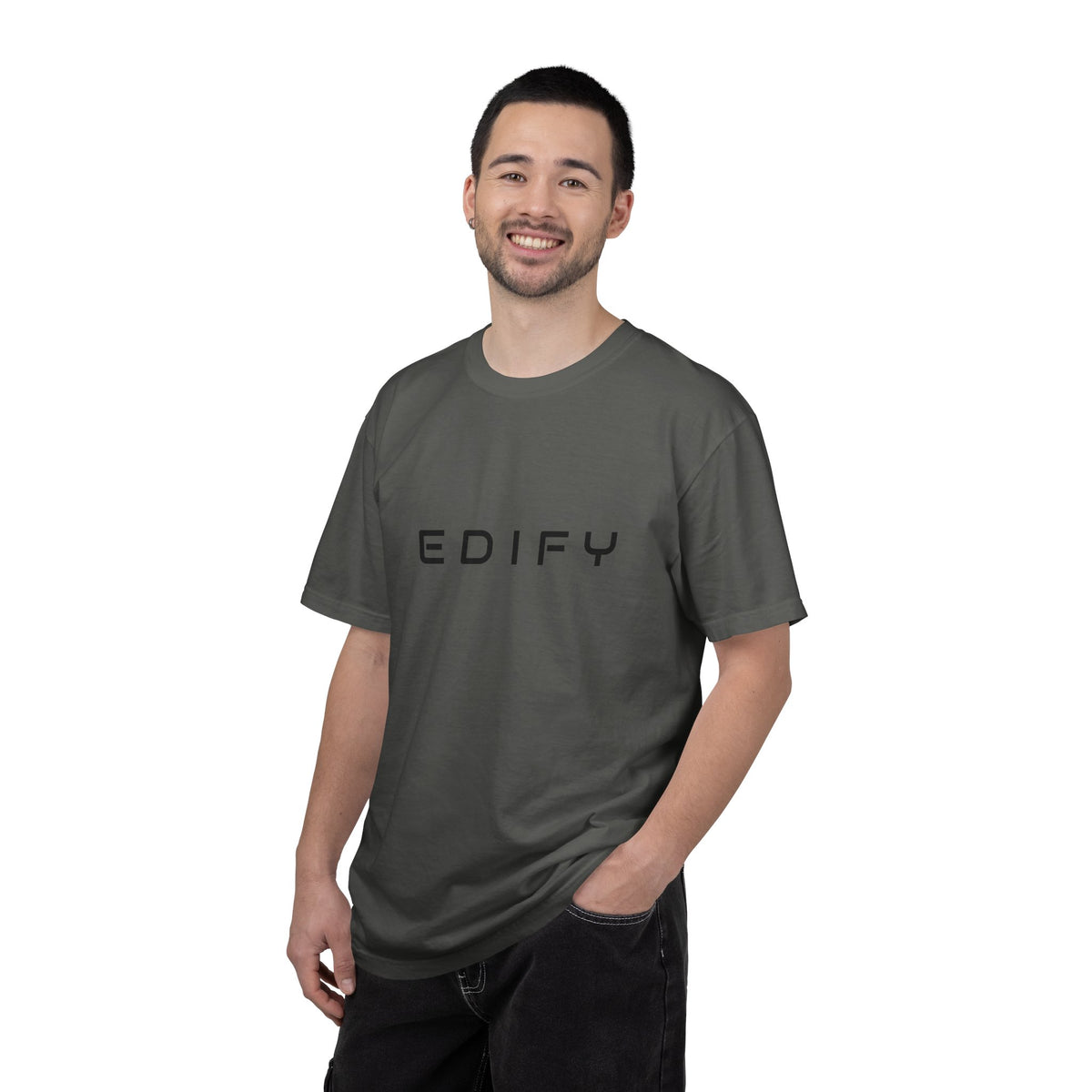 Edify Minimalist Lettering T-Shirt
