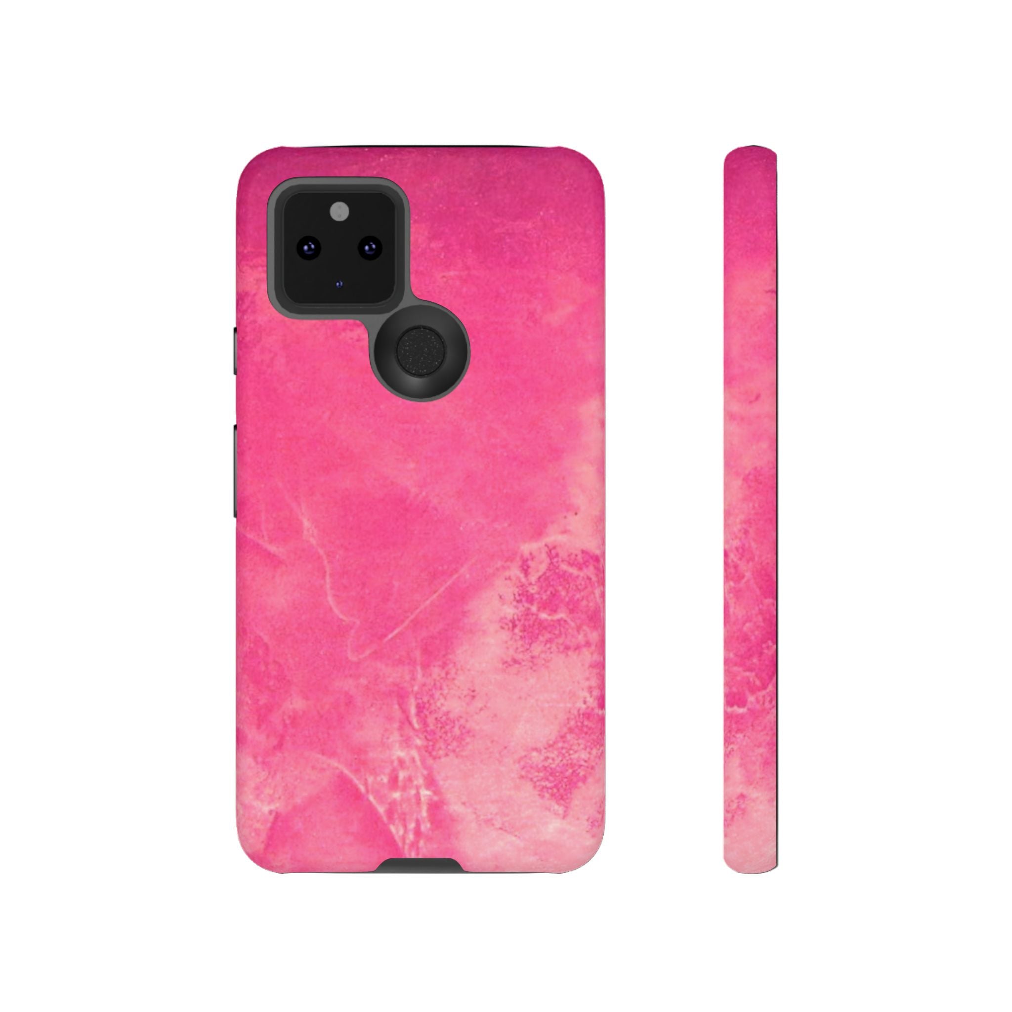 Phone Case - Pink Abstract Art Design - durable & stylish