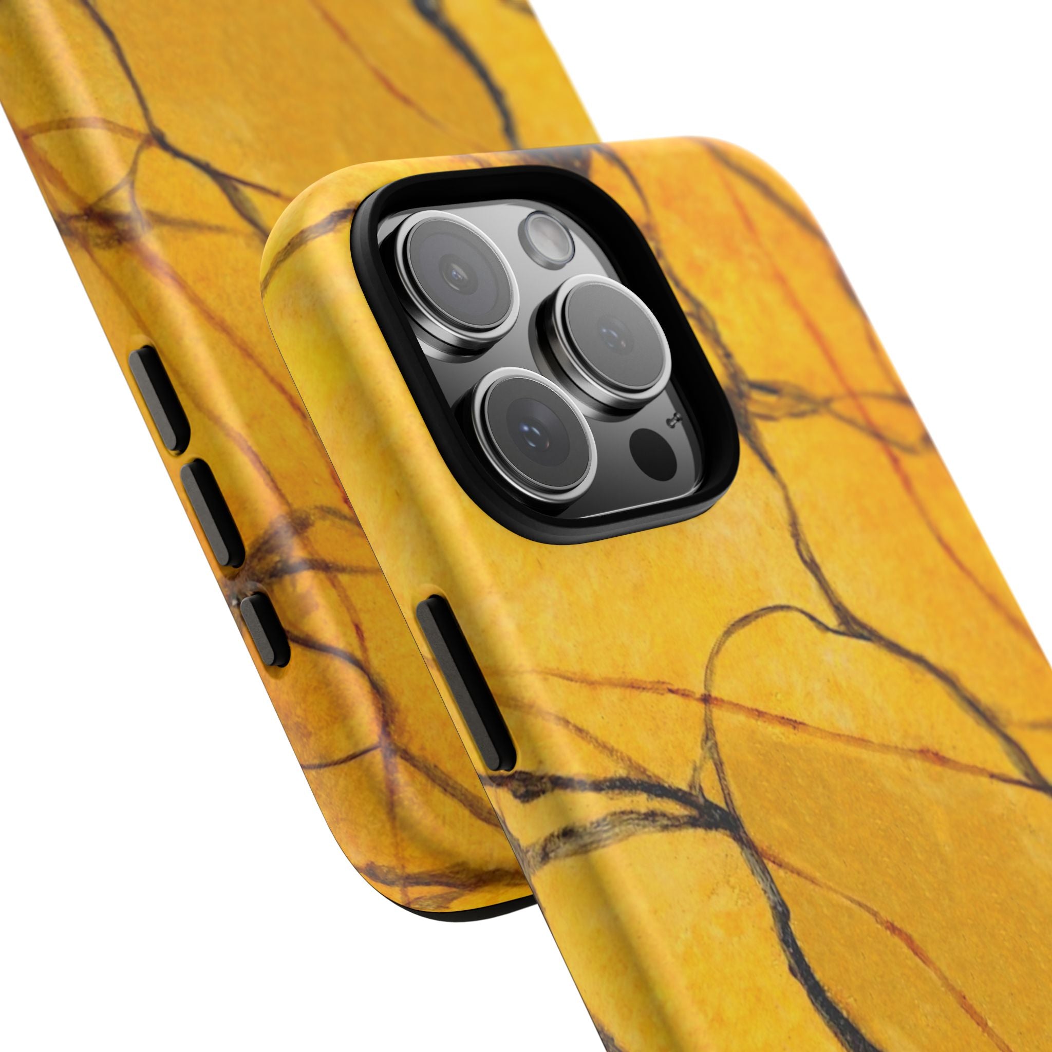 Phone Case - Sexy Gold Marble Design with Tough Protective Cover