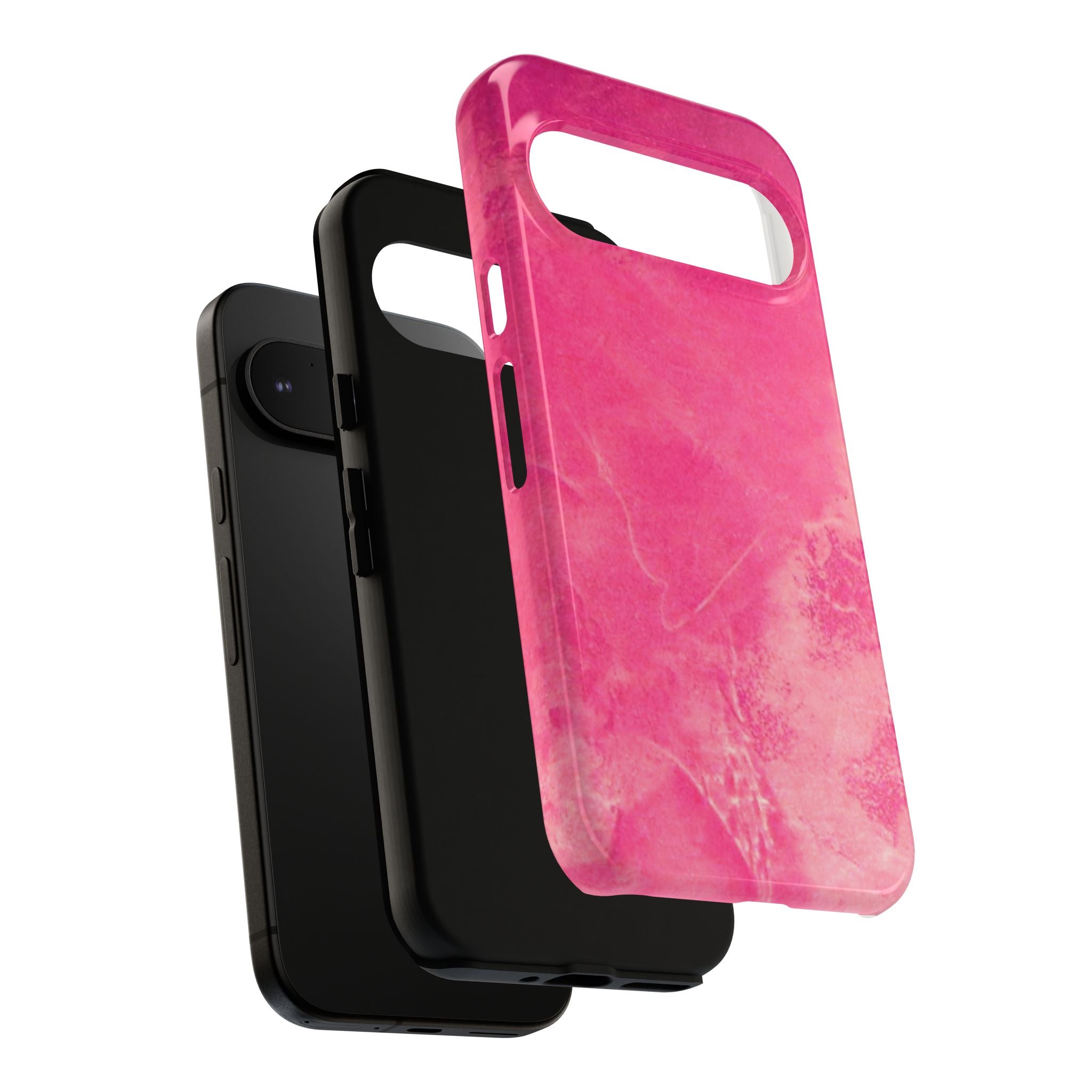 Phone Case - Pink Abstract Art Design - durable & stylish