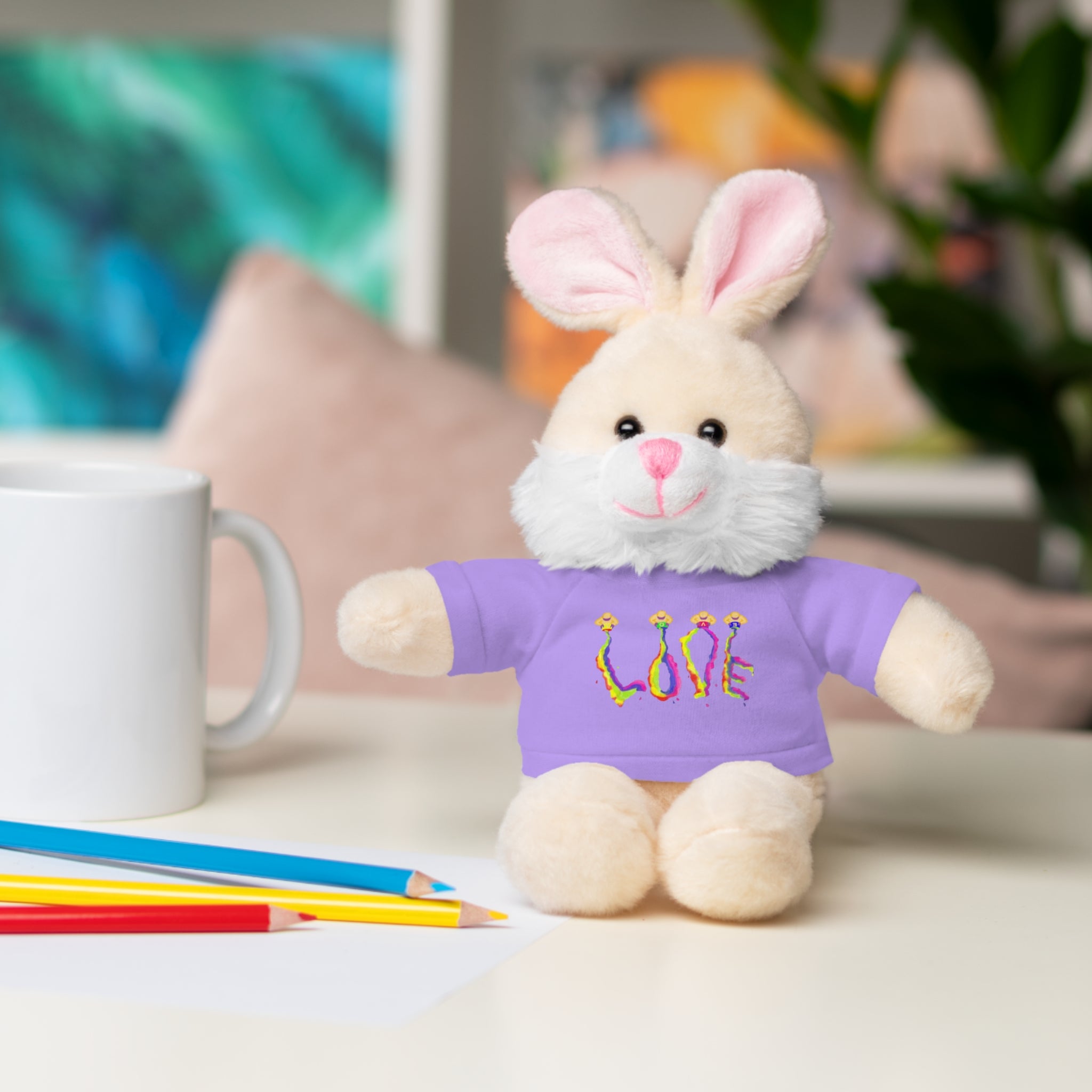 Loveable Stuffed Animals with a Love Tee by Studio Blitz