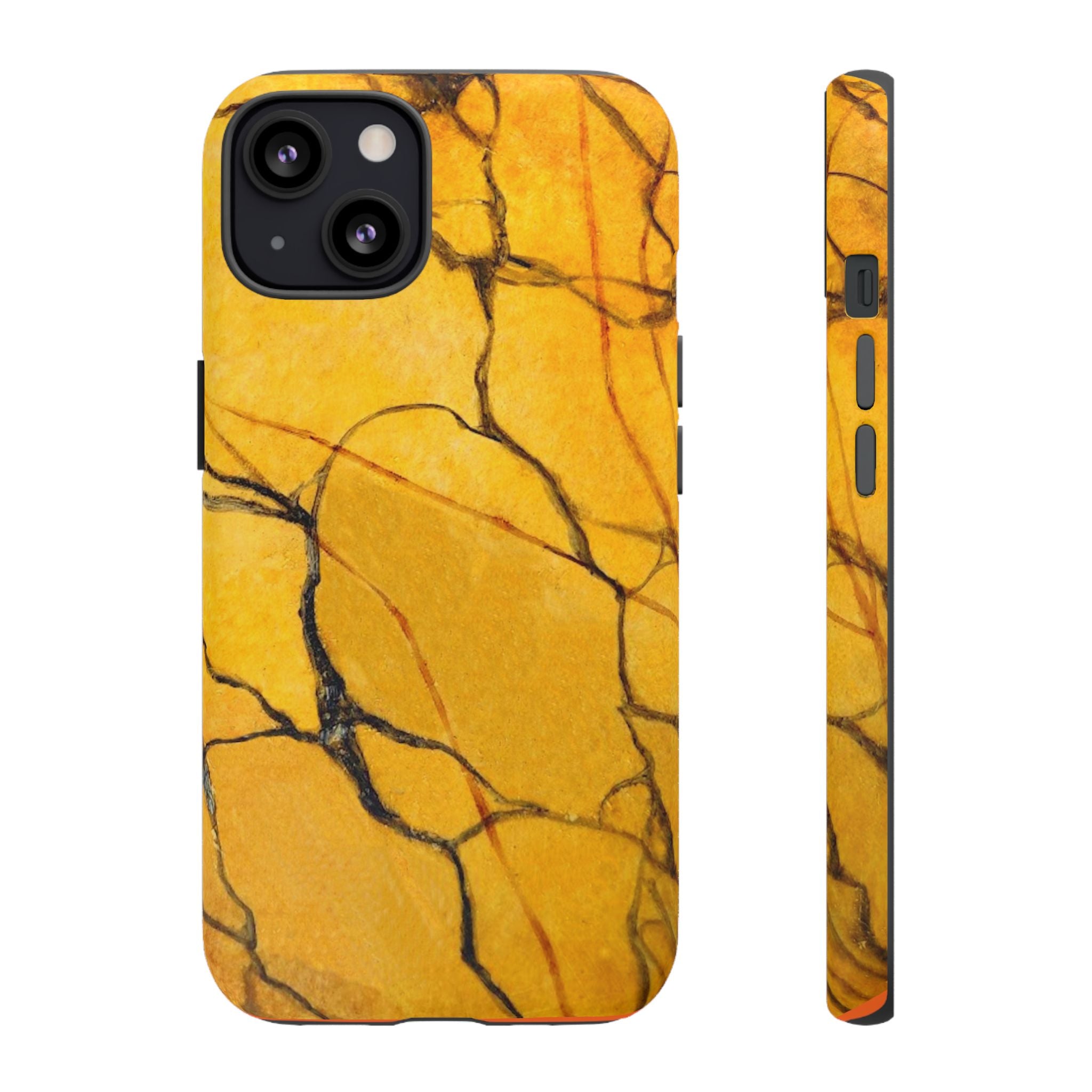Phone Case - Sexy Gold Marble Design with Tough Protective Cover