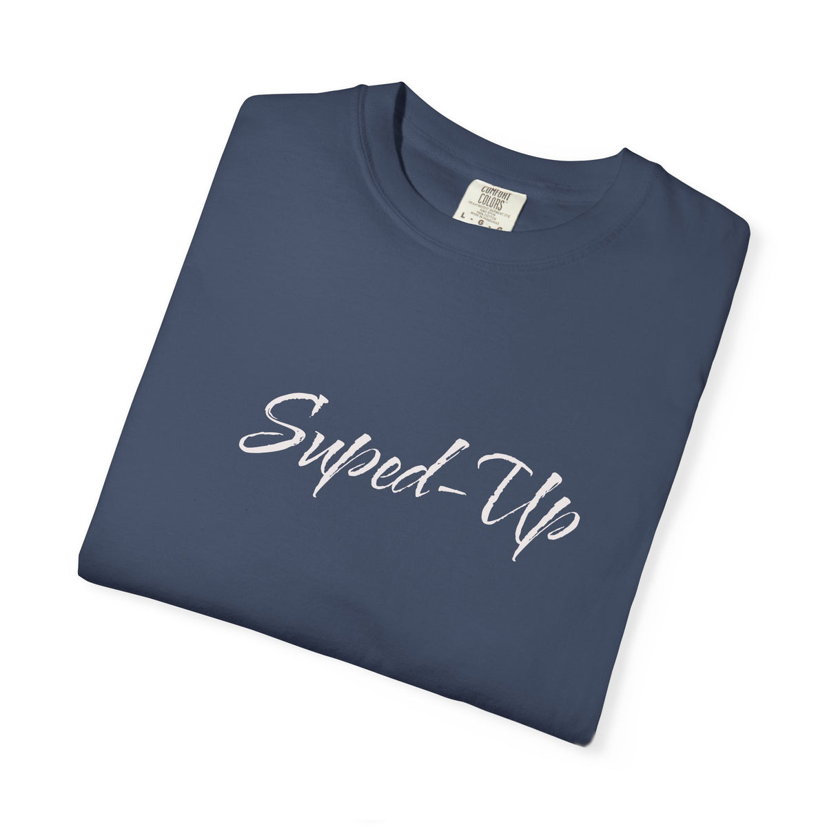 Suped-Up Minimalist Lettering T-Shirt