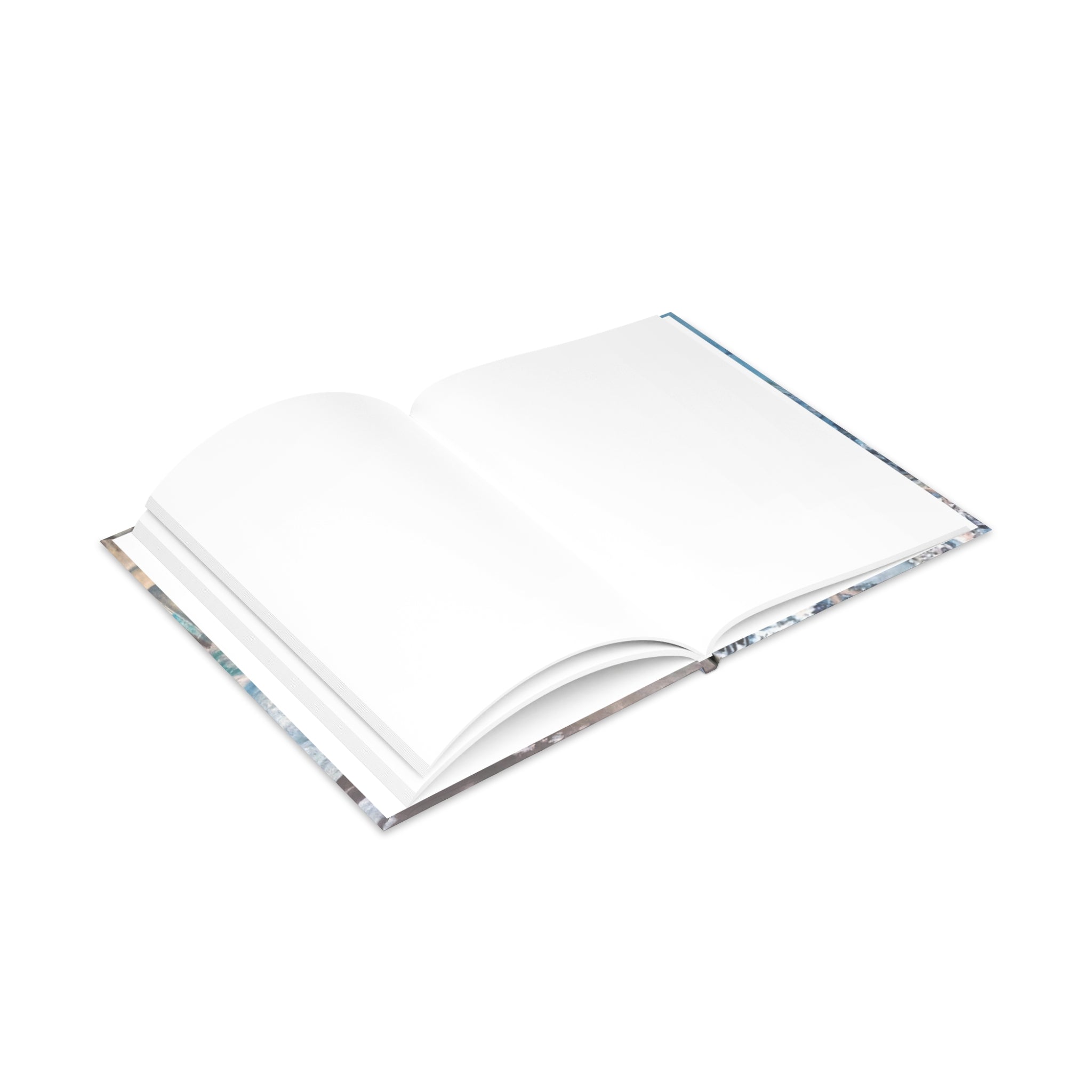 Stunning Ocean-Themed Hardcover Notebook painted by Studio Blitz