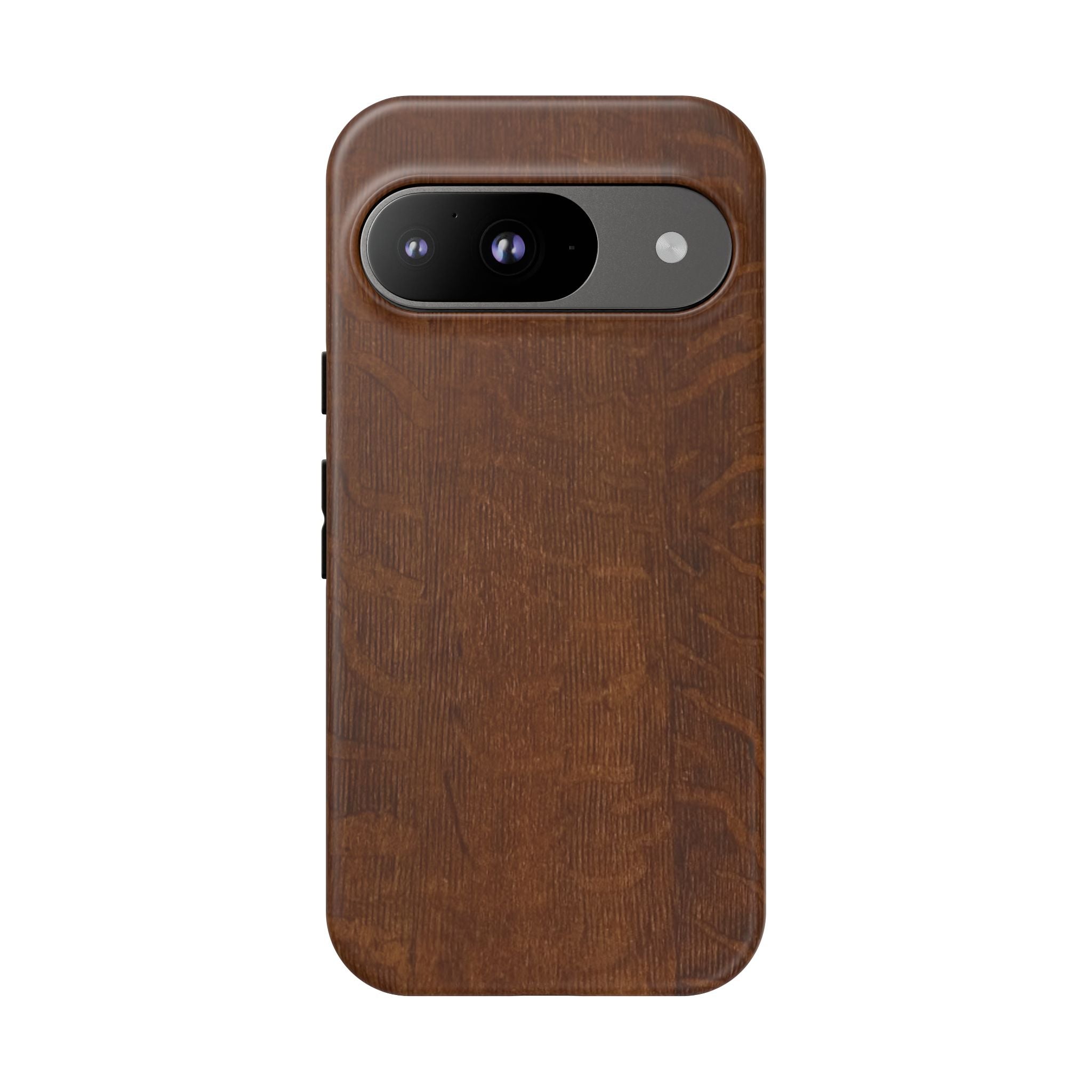 Phone case with 3D Wrap Unique Wood Grain Design - Tough and Durable in Glossy or Matte finish