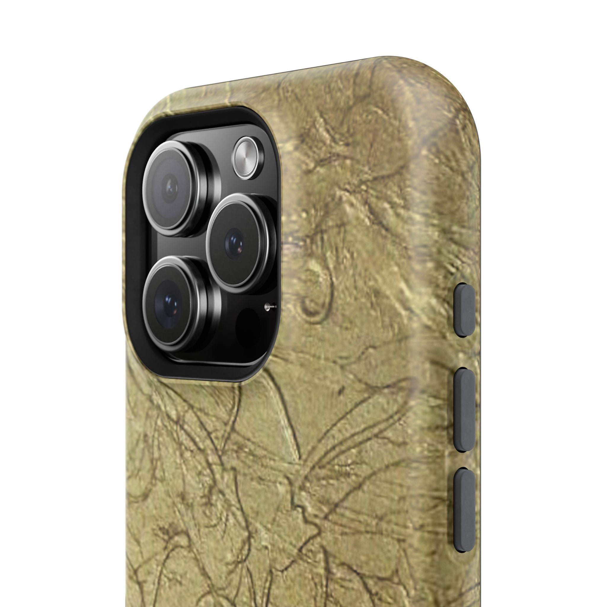 Phone Case - Magnetic Impact in Antique Gold Scroll