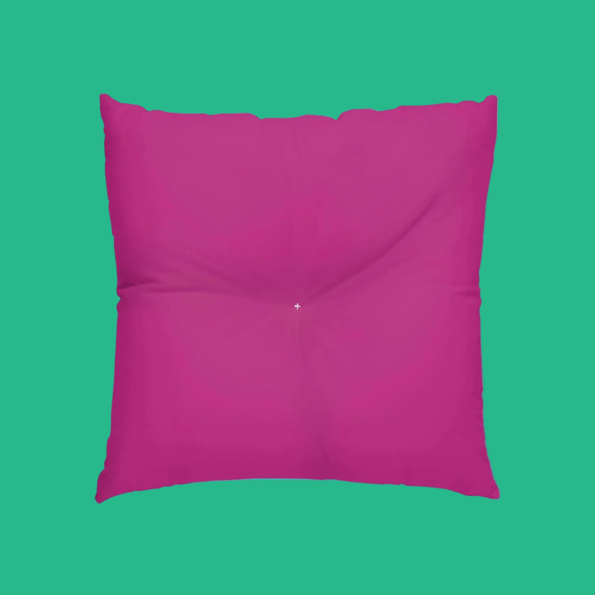 Accent Floor Pillow in Colorful Abstract Design