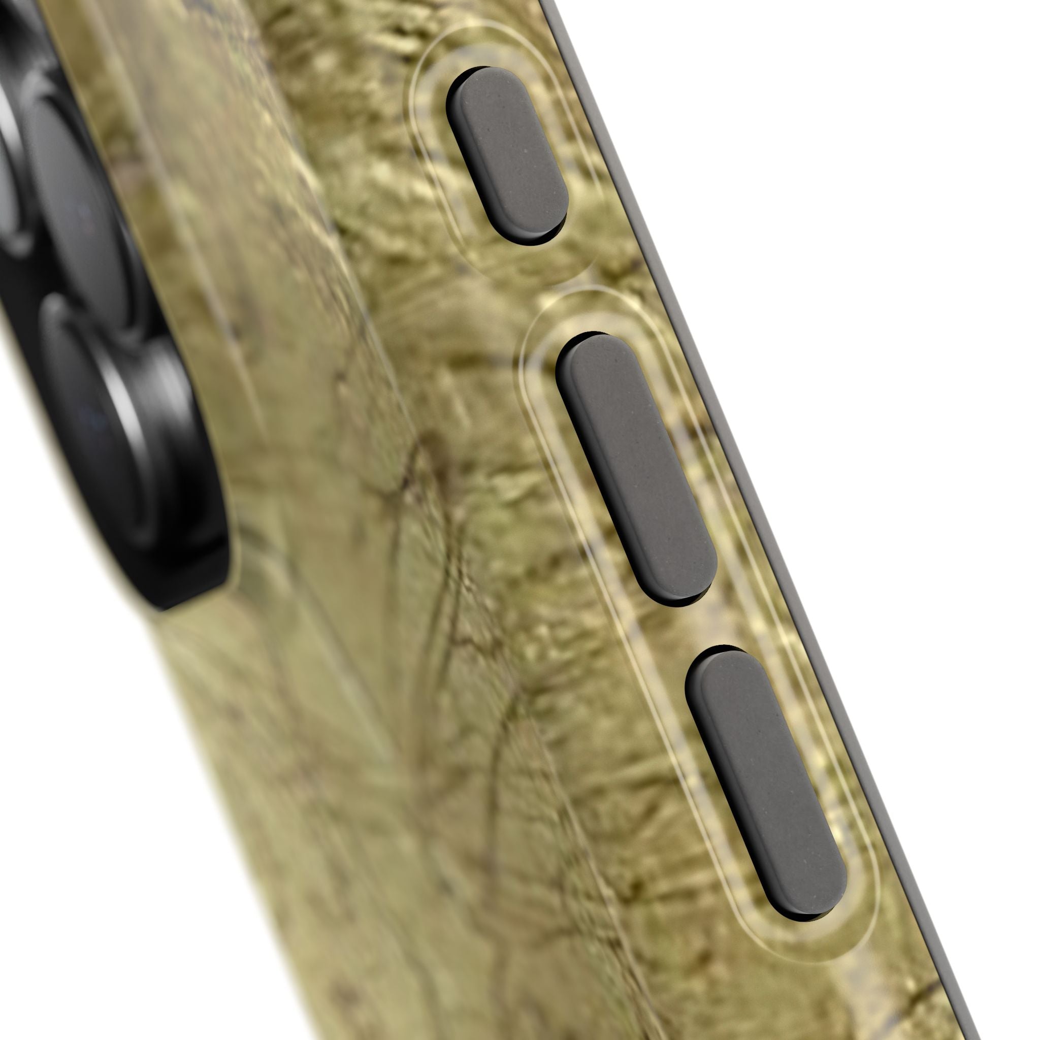 Phone Case - Magnetic Impact in Antique Gold Scroll