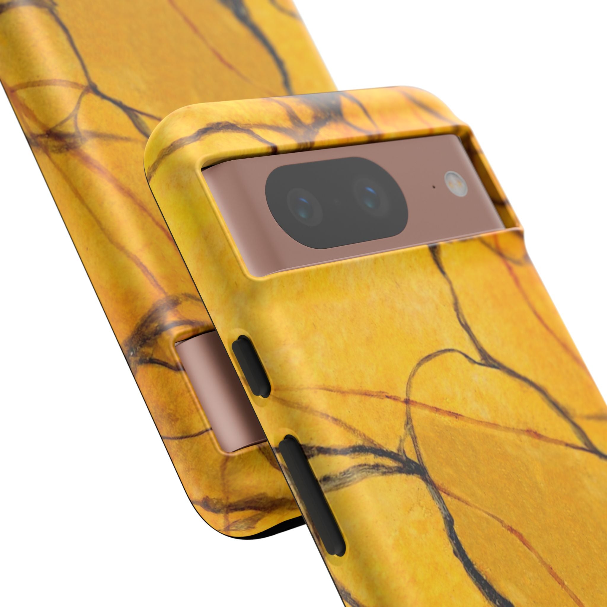 Phone Case - Sexy Gold Marble Design with Tough Protective Cover