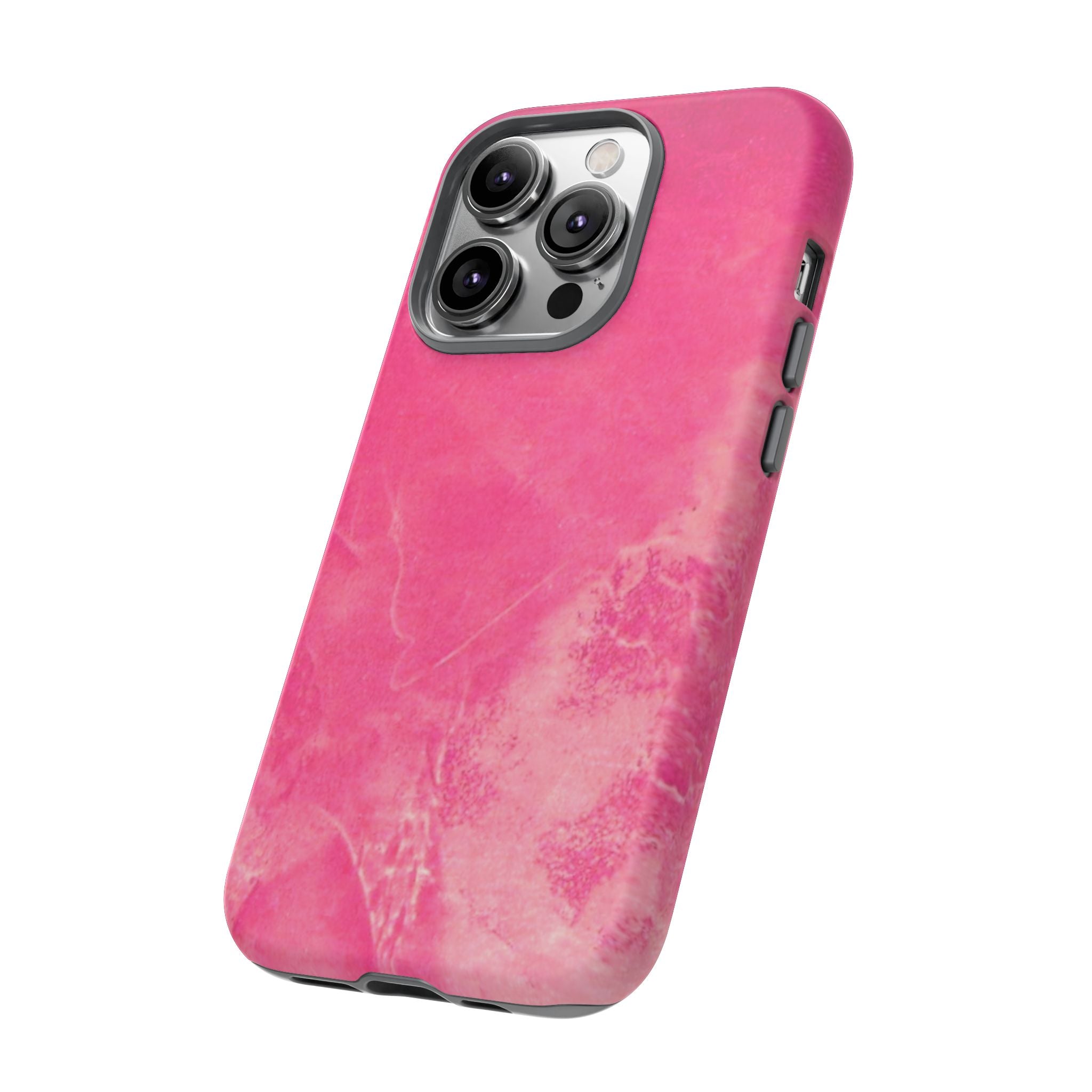 Phone Case - Pink Abstract Art Design - durable & stylish