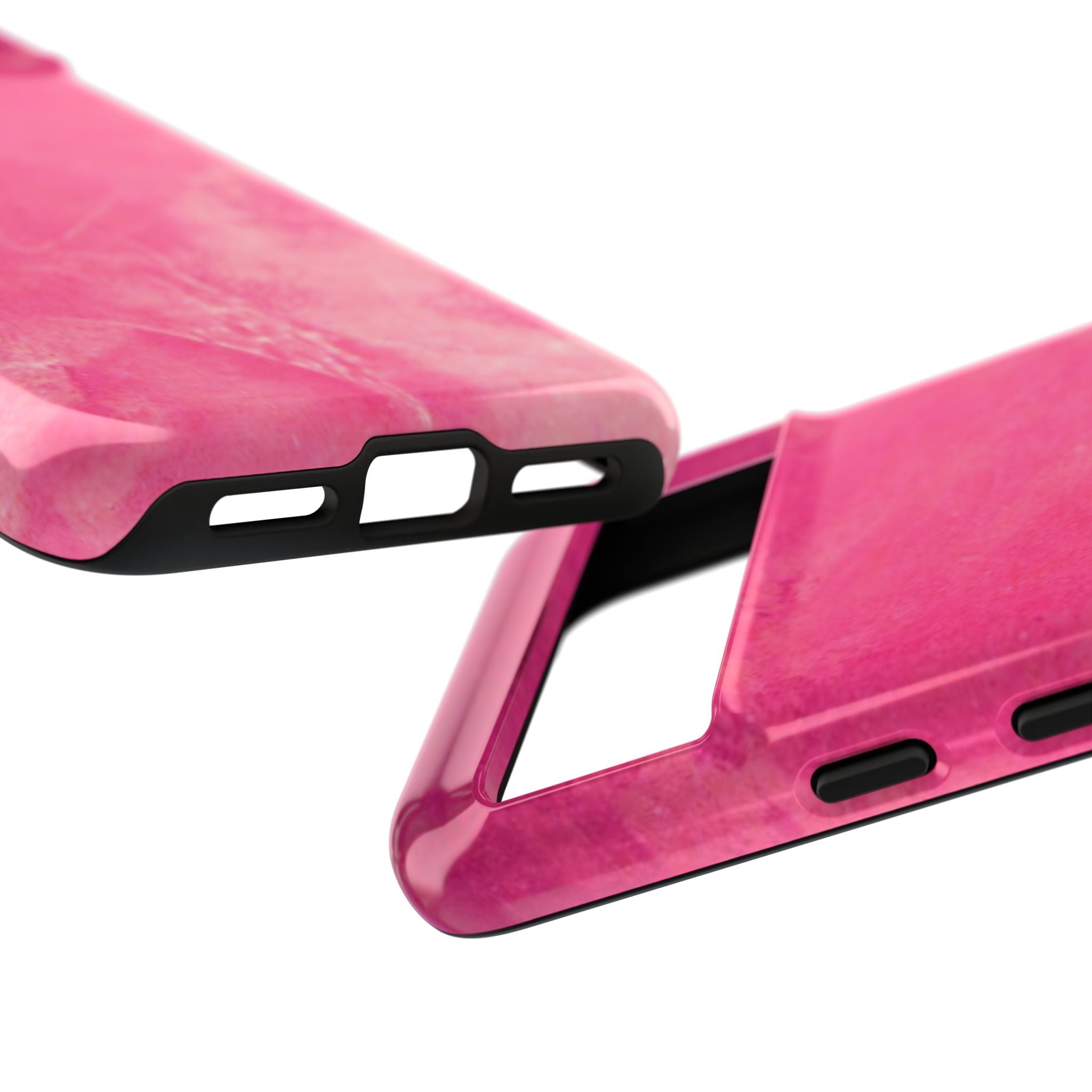 Phone Case - Pink Abstract Art Design - durable & stylish