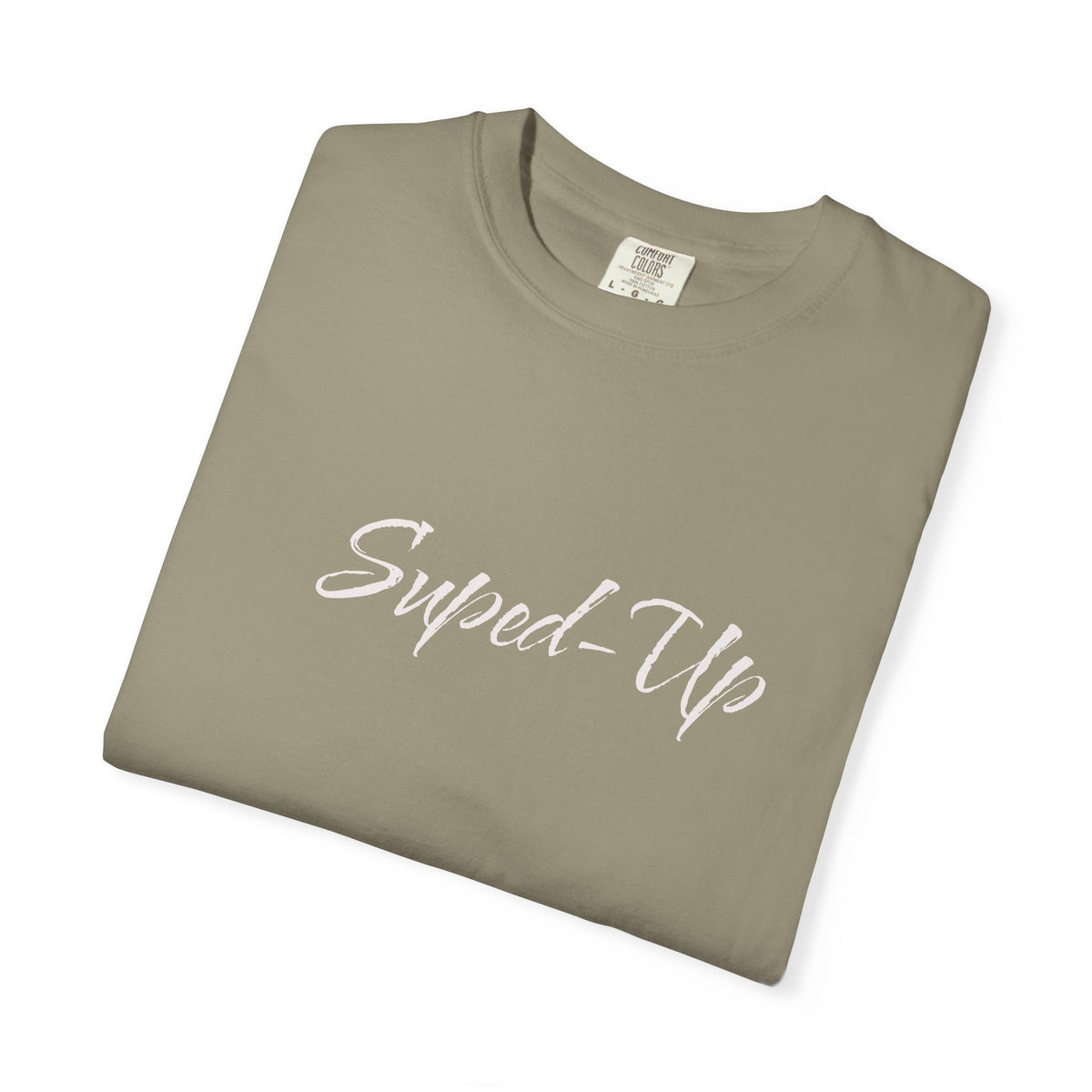 Suped-Up Minimalist Lettering T-Shirt