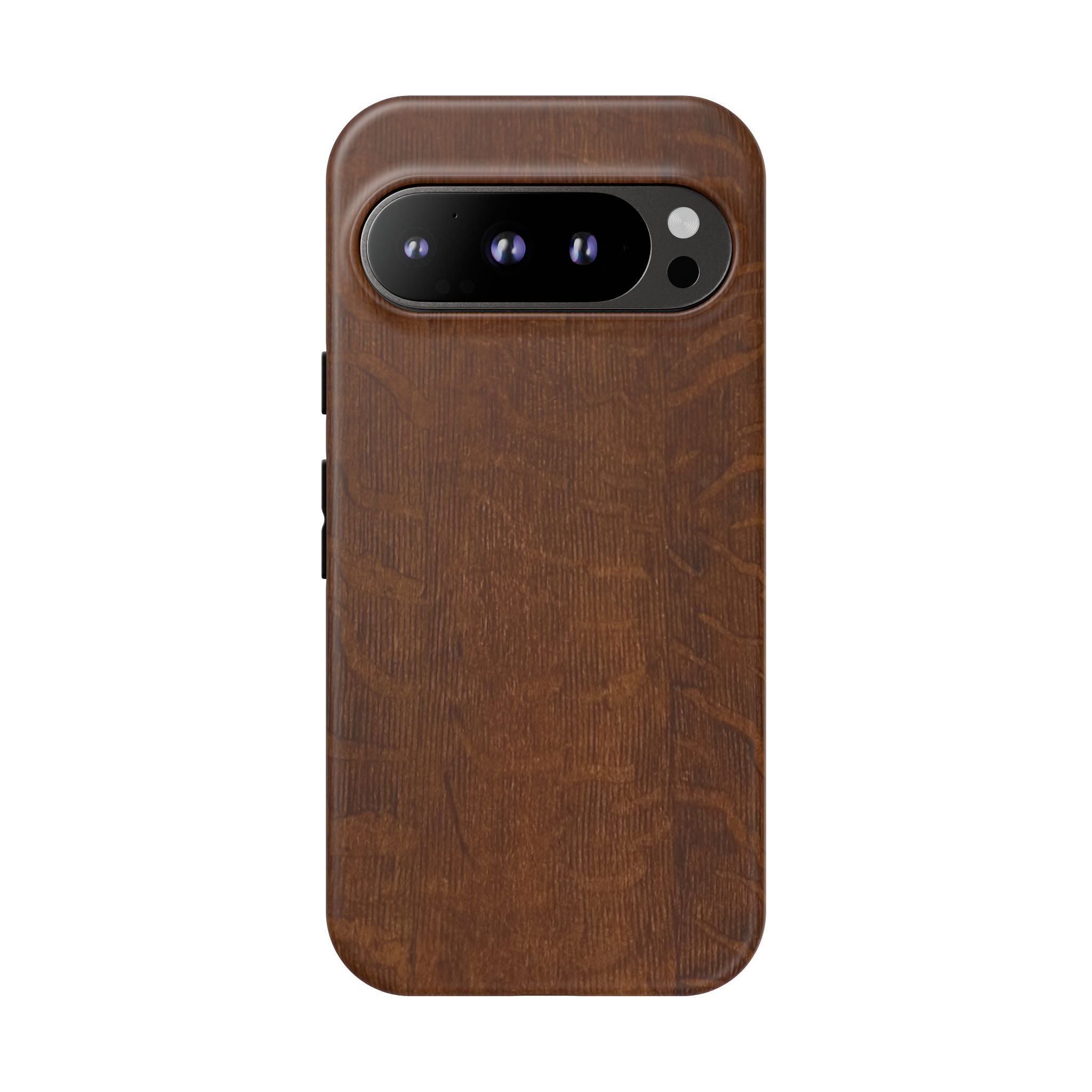 Phone case with 3D Wrap Unique Wood Grain Design - Tough and Durable in Glossy or Matte finish
