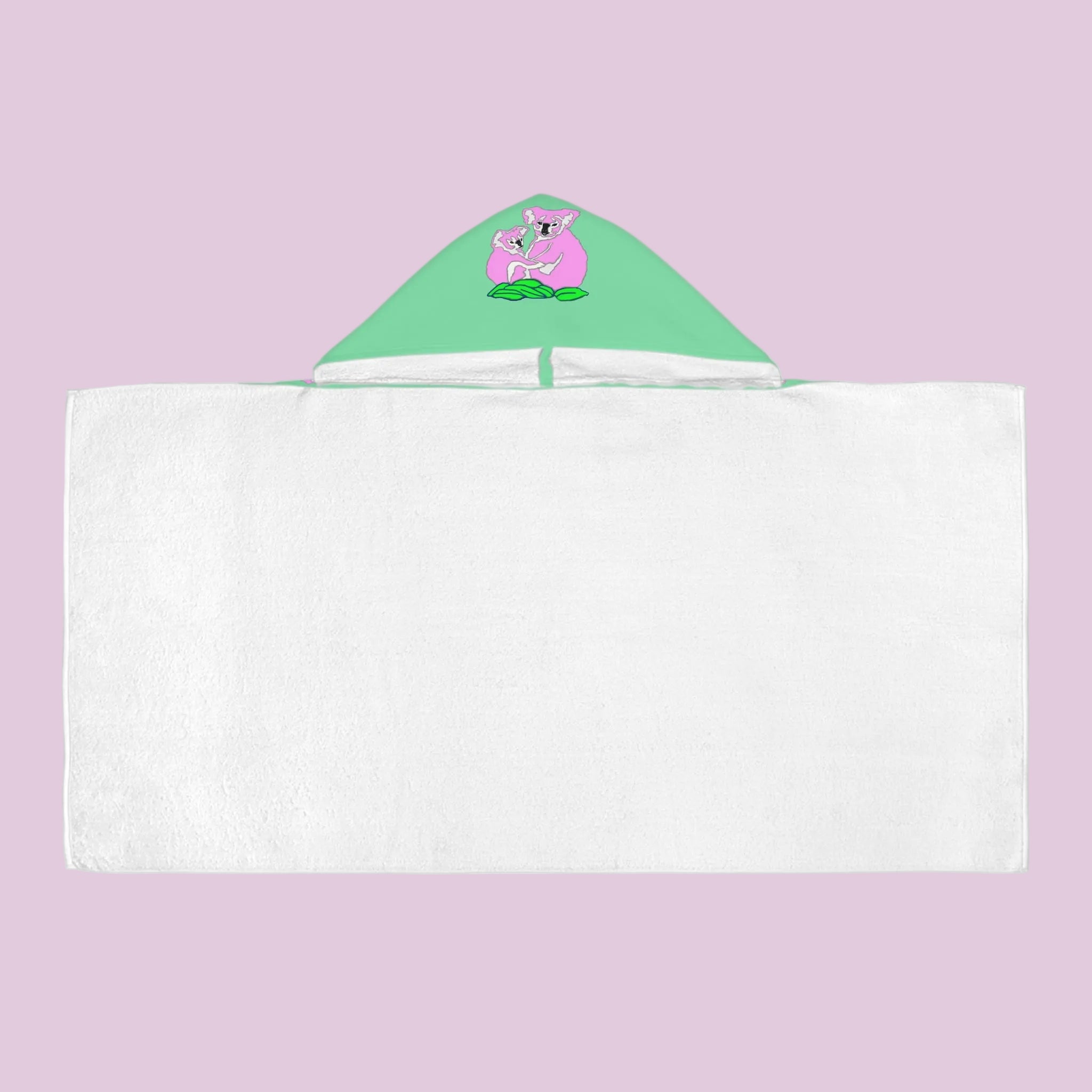 kid's large towel with soft terry cloth for quick drying and cozy