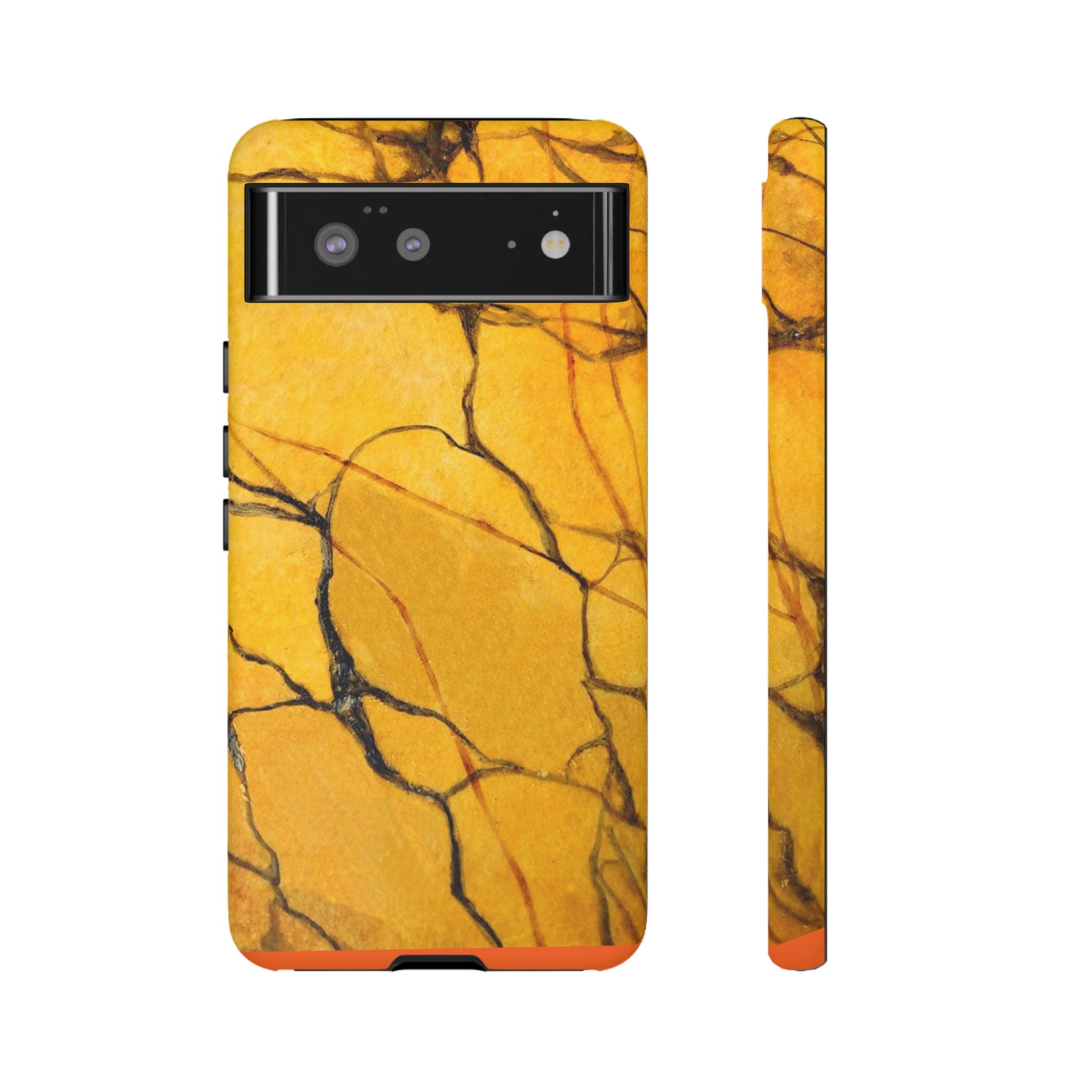 Phone Case - Sexy Gold Marble Design with Tough Protective Cover