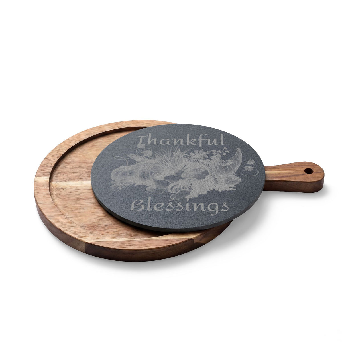 Charcuterie Board Thankful Blessings Designed by Studio Blitz