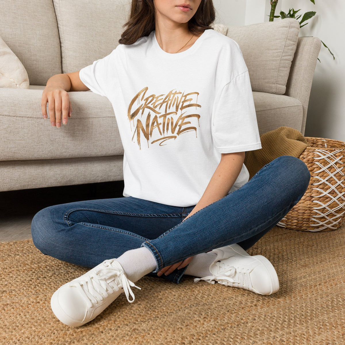 Creative Native Graphic T-Shirt