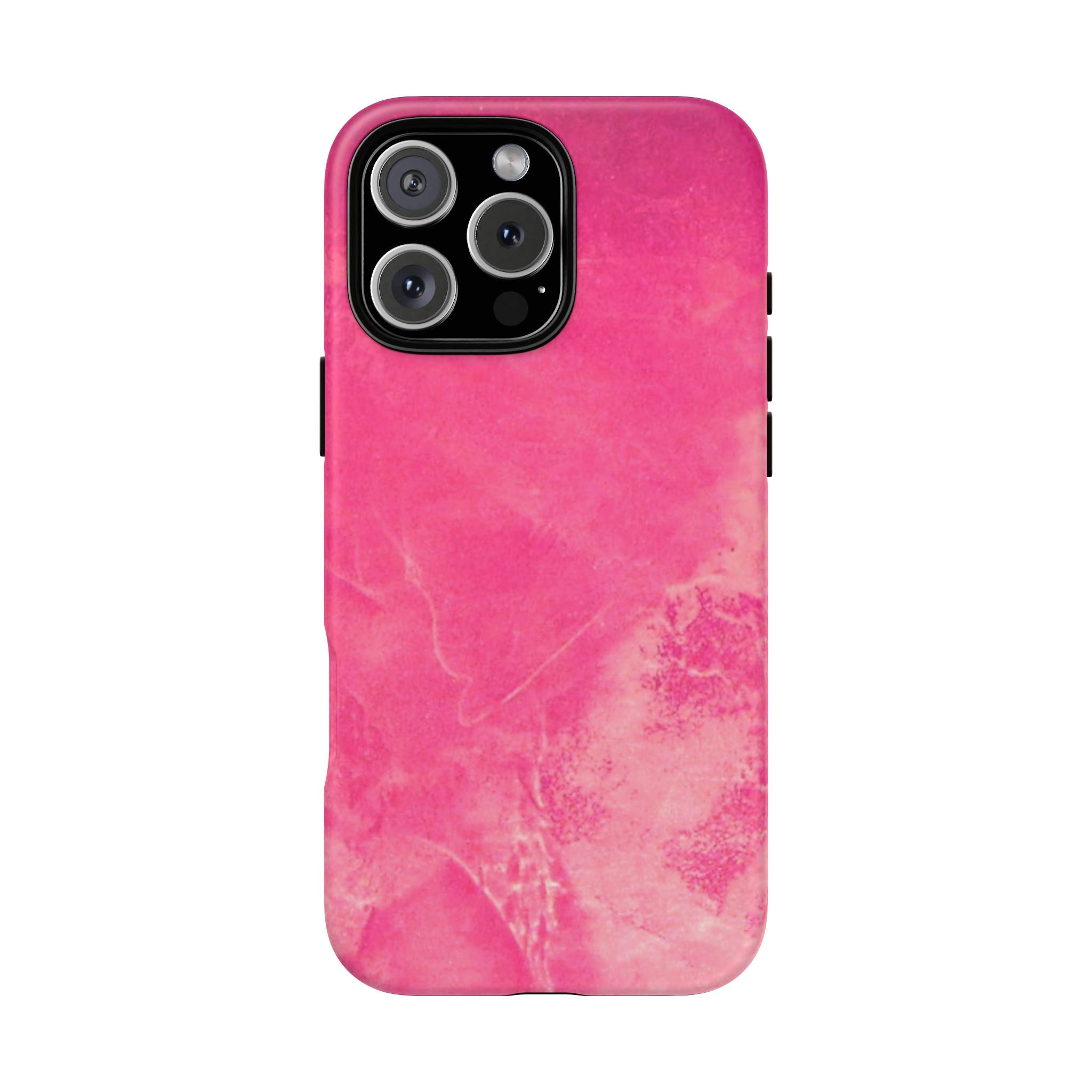 Phone Case - Pink Abstract Art Design - durable & stylish