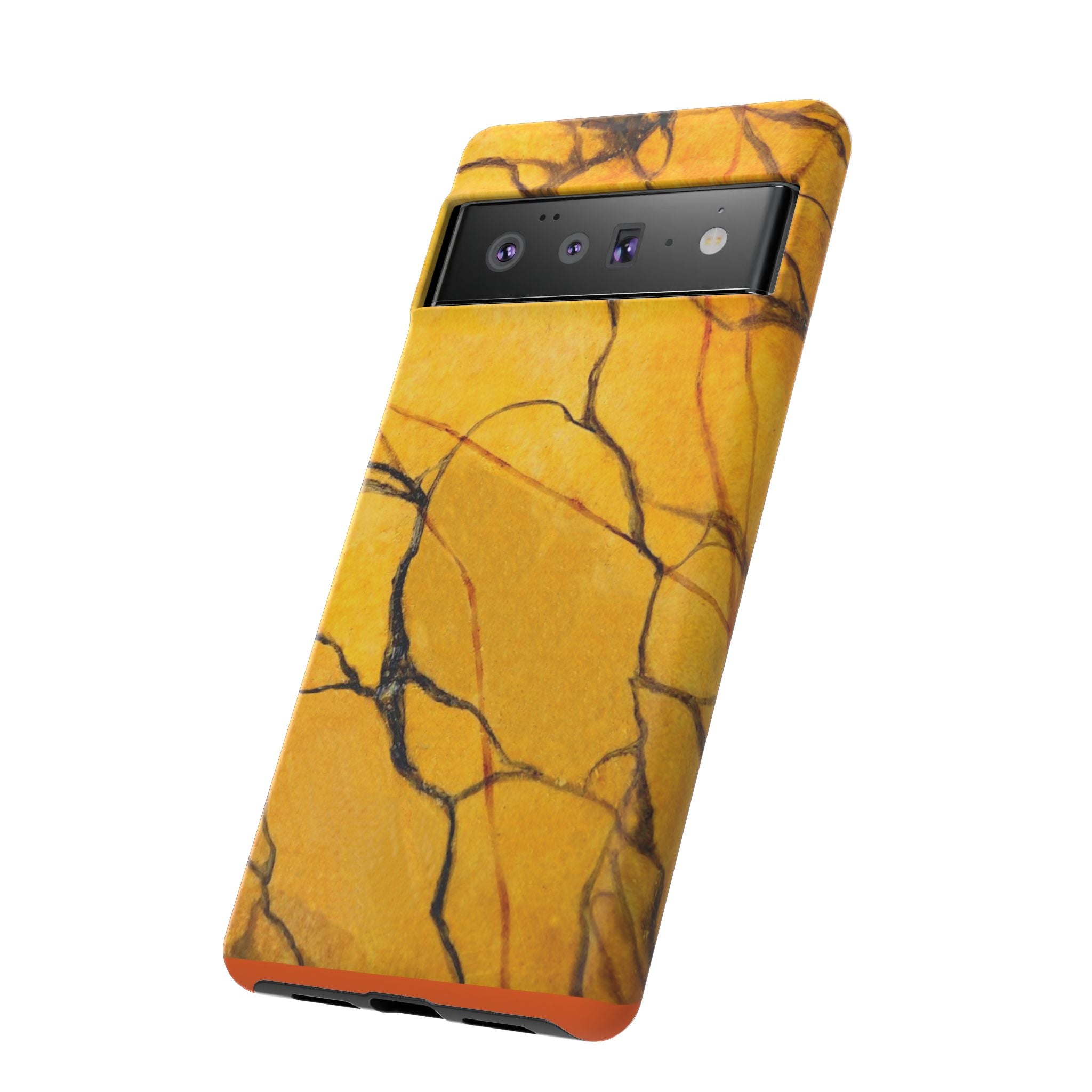 Phone Case - Sexy Gold Marble Design with Tough Protective Cover