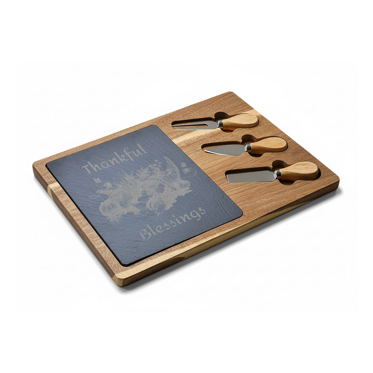 Charcuterie Board Thankful Blessings Designed by Studio Blitz