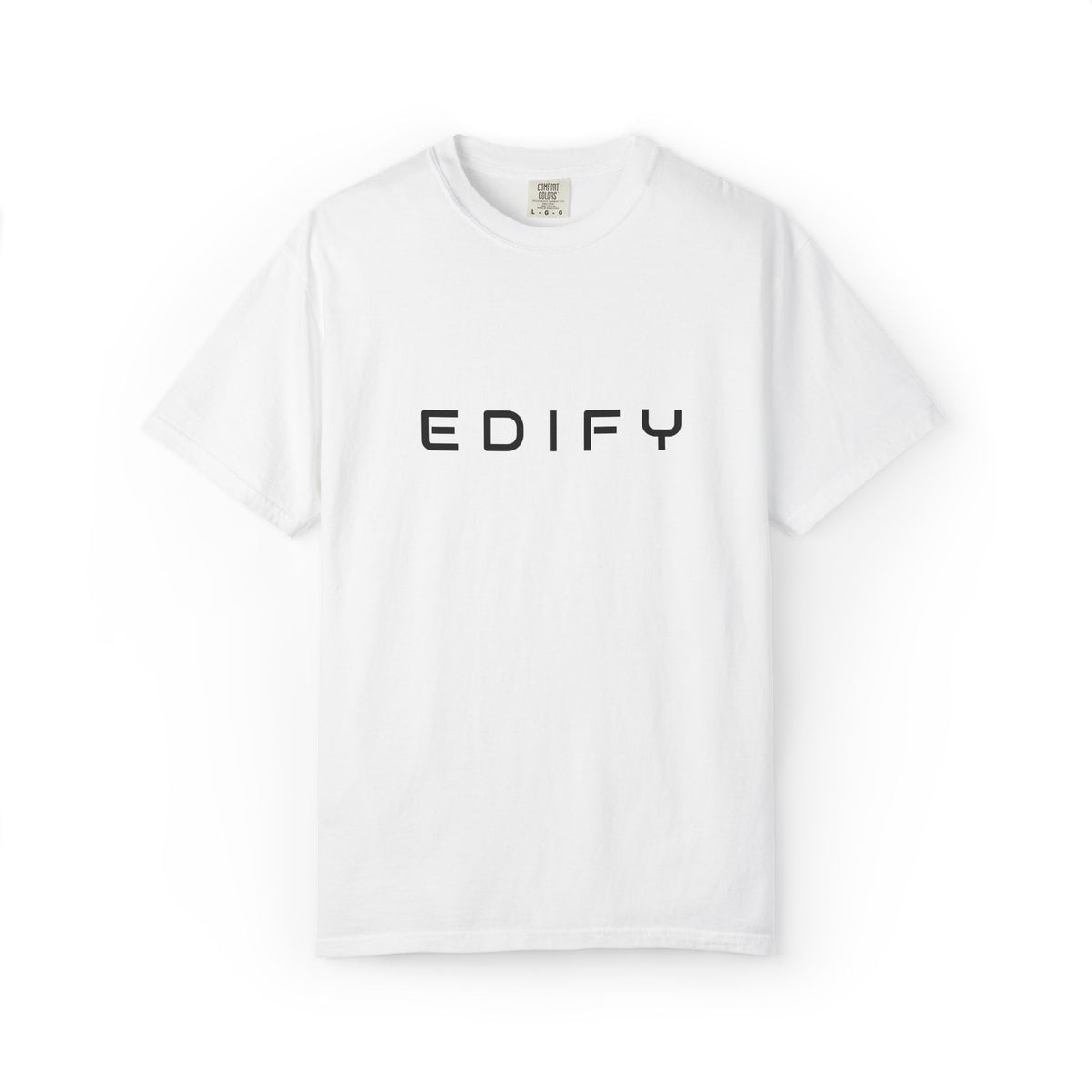 Edify Minimalist Lettering T-Shirt
