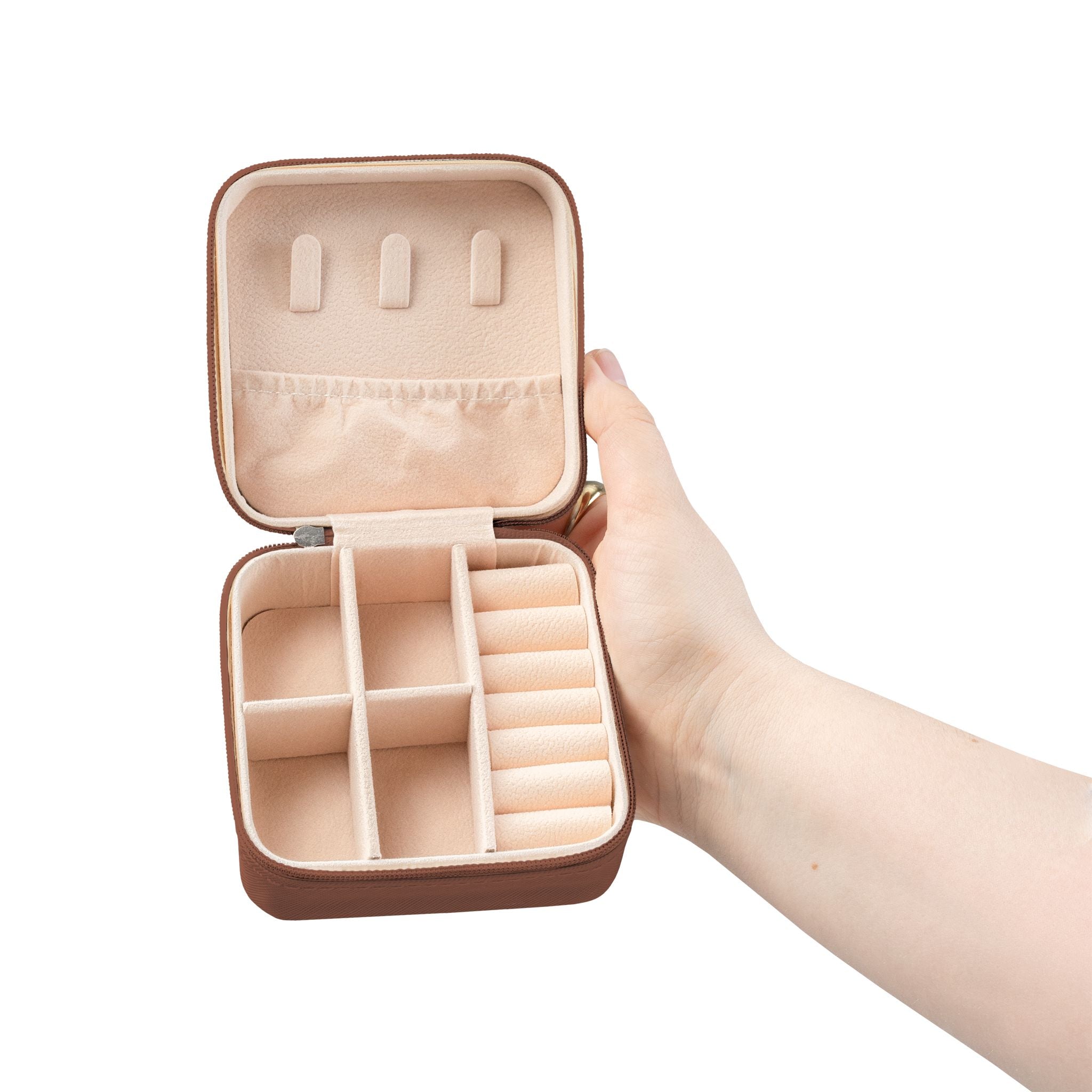 Jewelry Travel Case Cute Love My Yorkie design by Studio Blitz