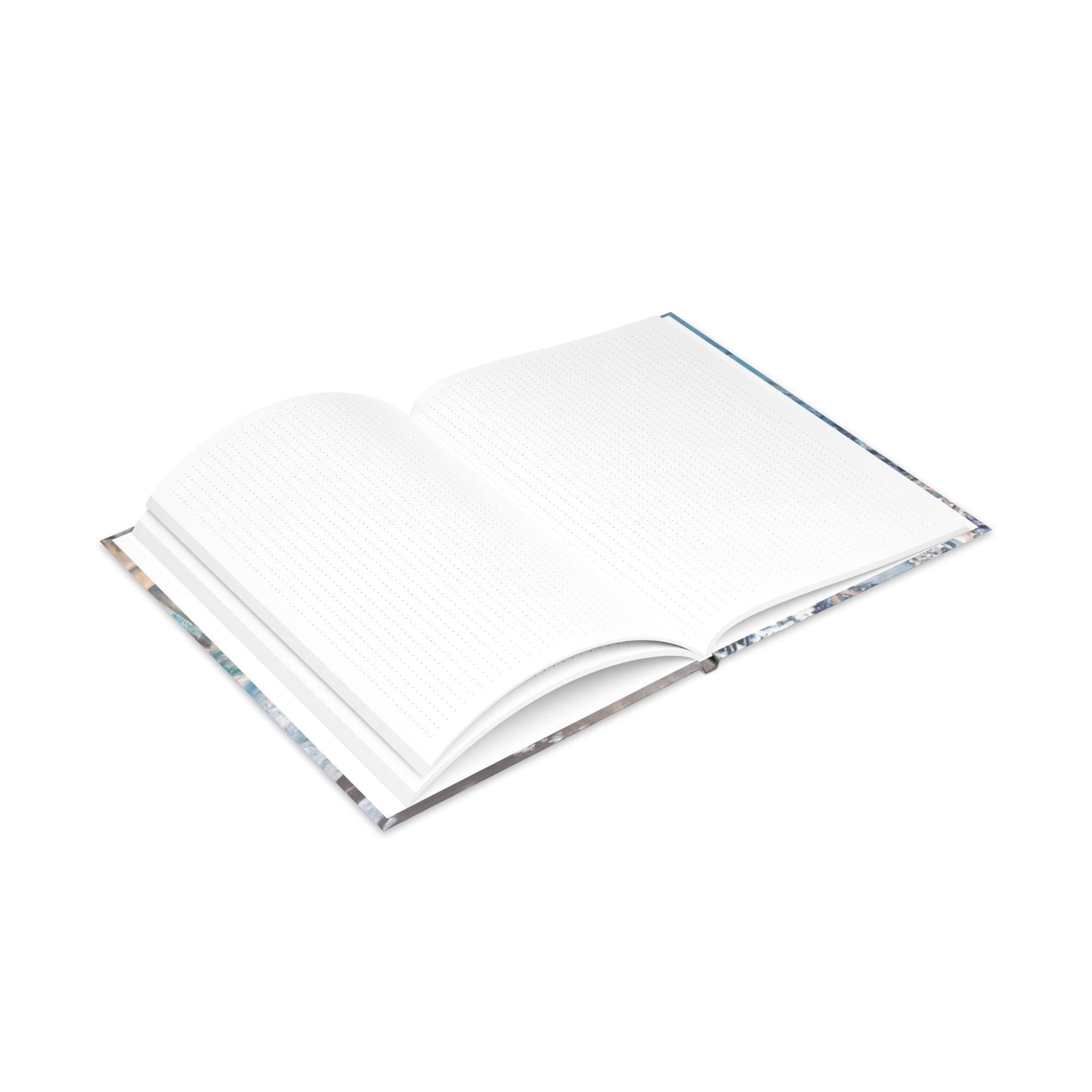 Stunning Ocean-Themed Hardcover Notebook painted by Studio Blitz