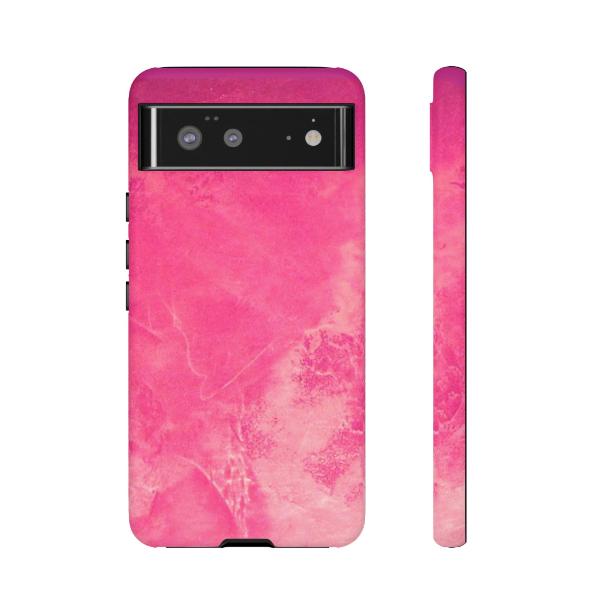 Phone Case - Pink Abstract Art Design - durable & stylish