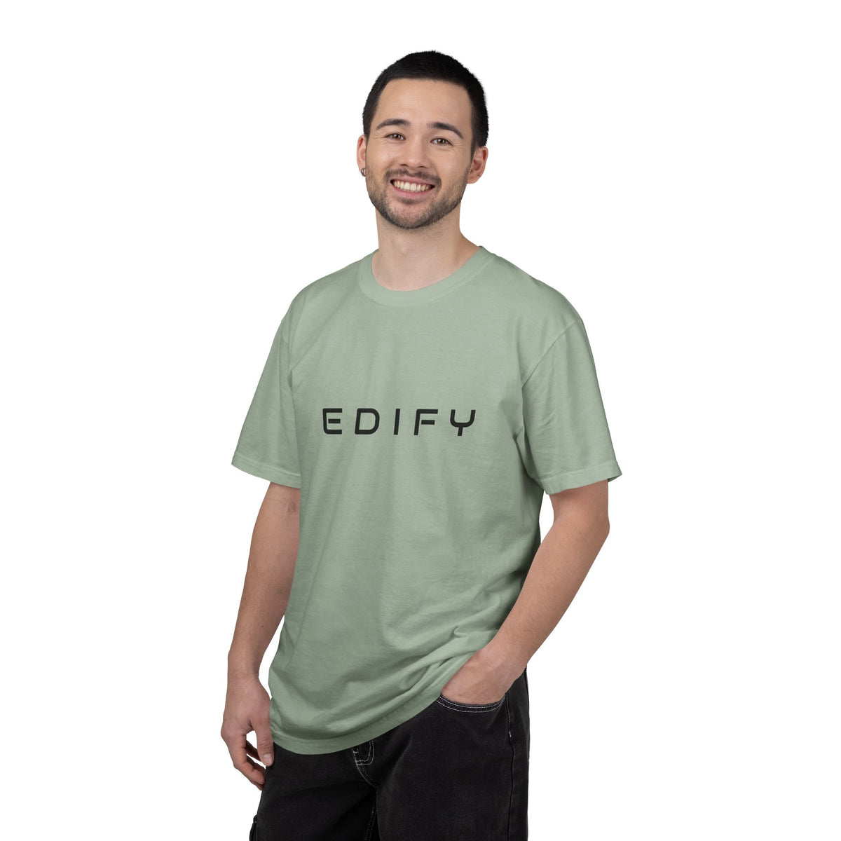 Edify Minimalist Lettering T-Shirt