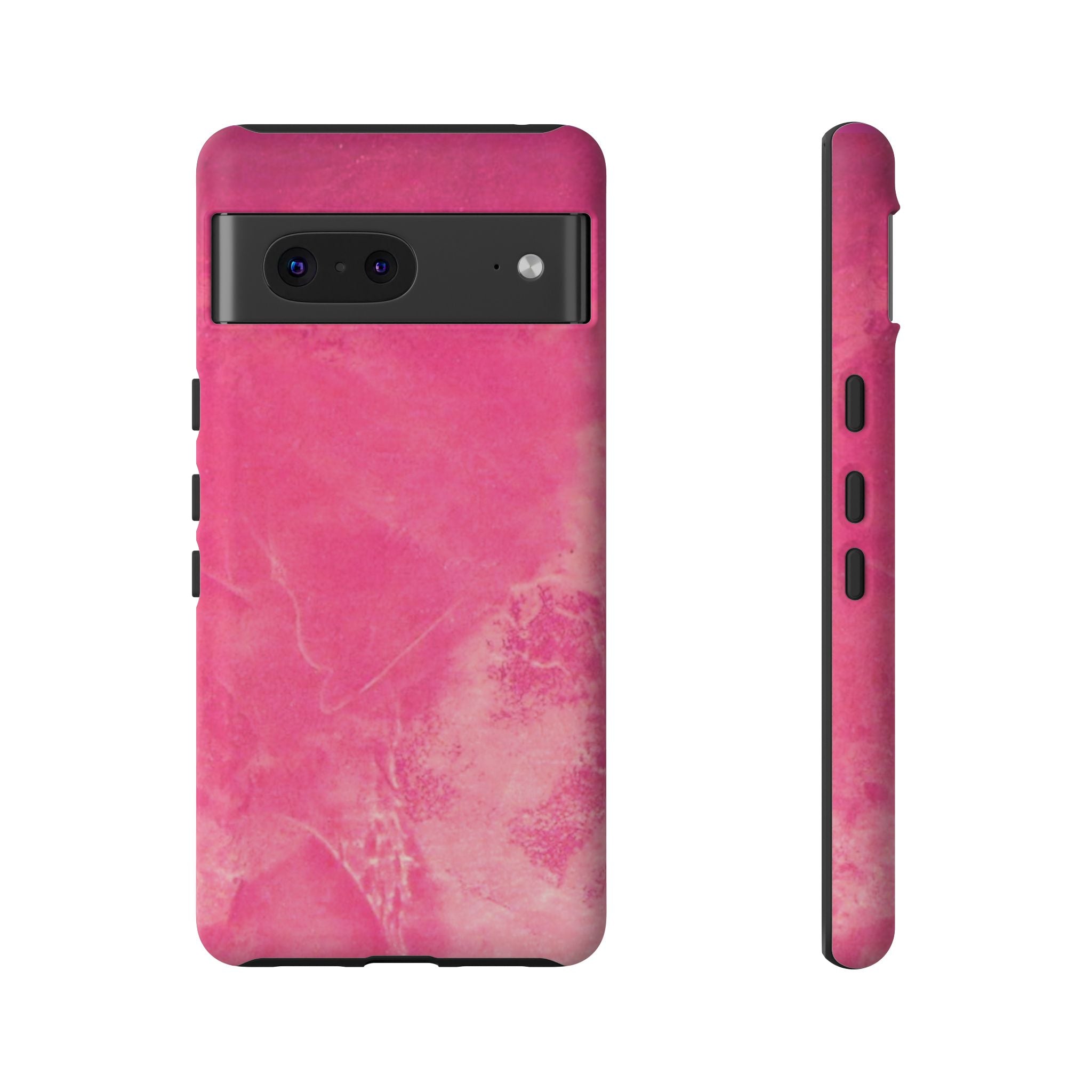 Phone Case - Pink Abstract Art Design - durable & stylish