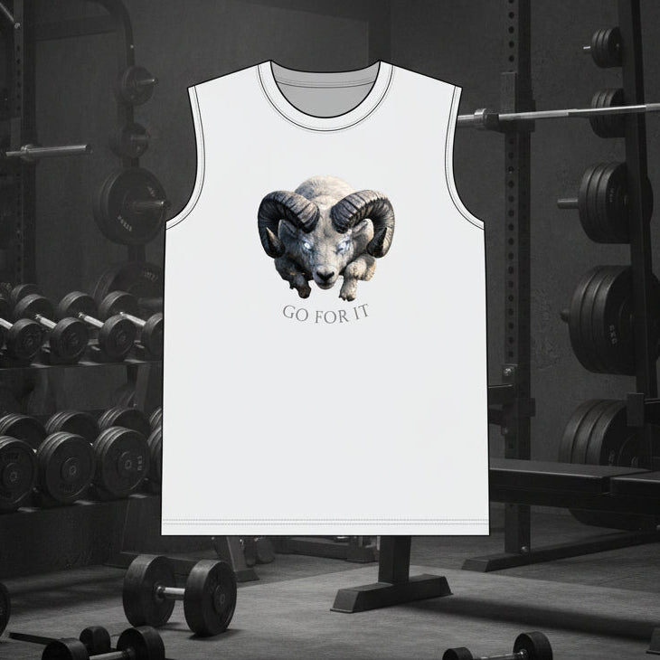 Ram Muscle Tee - "Go For It" Gym Tank