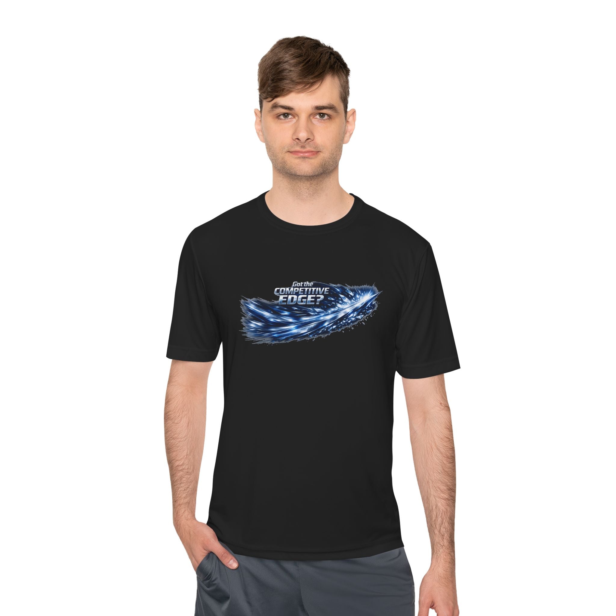 Performance Tee — “Get the Competitive Edge” Moisture‑Wicking Athletic Unisex Shirt