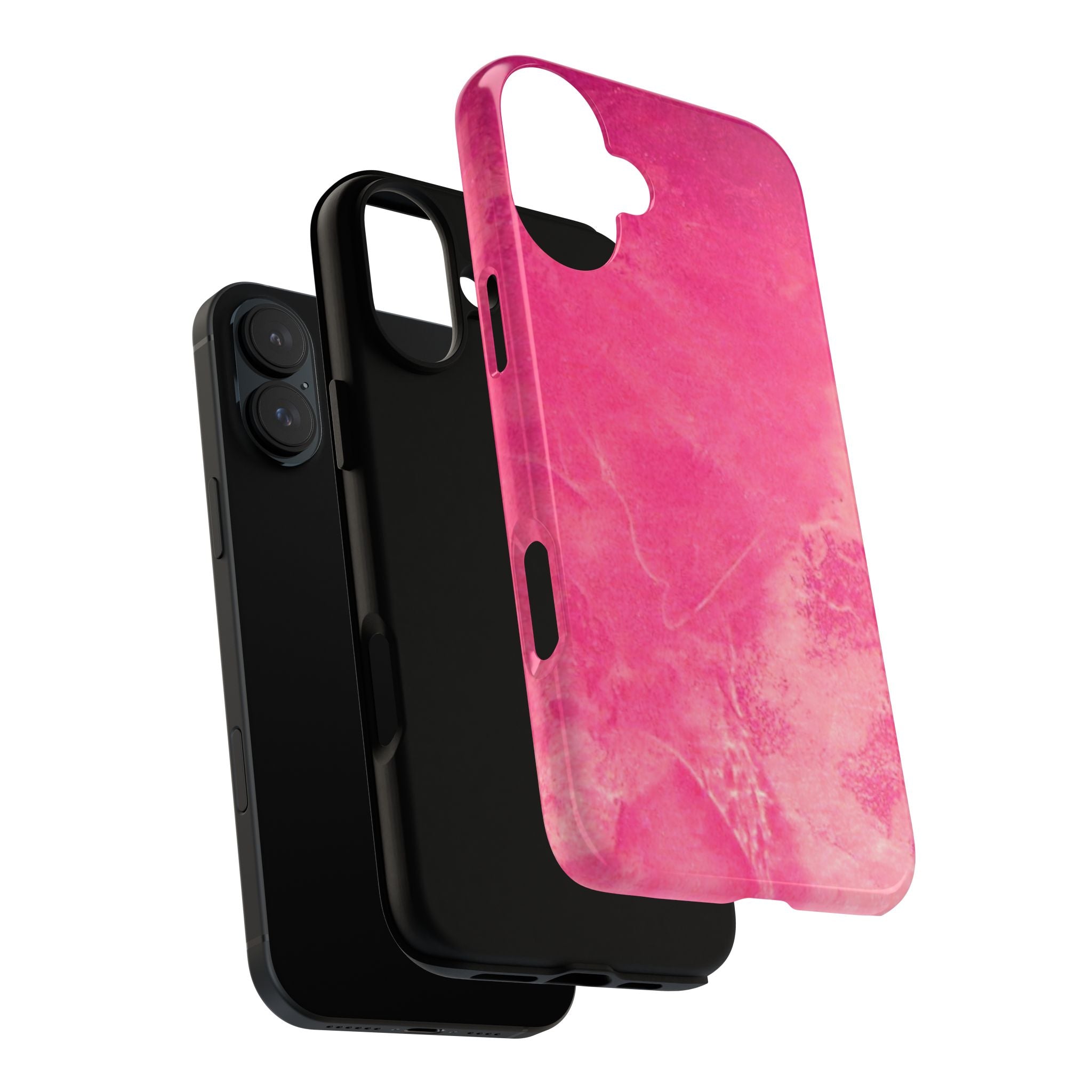 Phone Case - Pink Abstract Art Design - durable & stylish