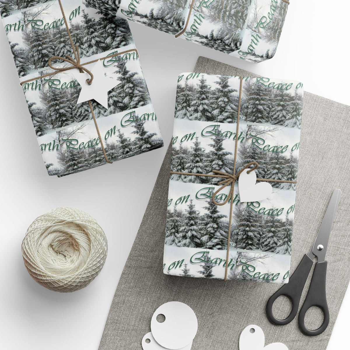 Elegant Holiday Gift Wrapping Paper by Studio Blitz