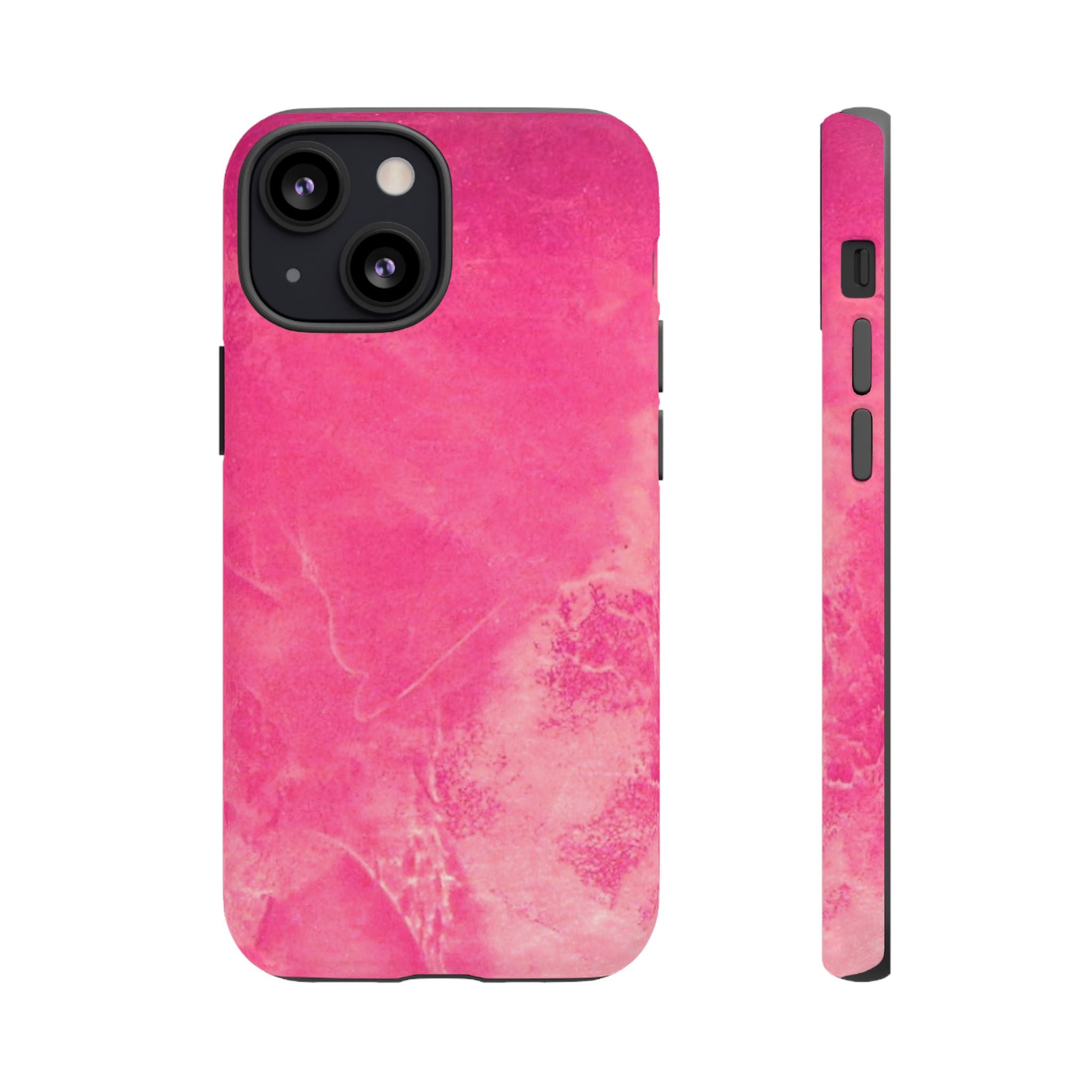 Phone Case - Pink Abstract Art Design - durable & stylish