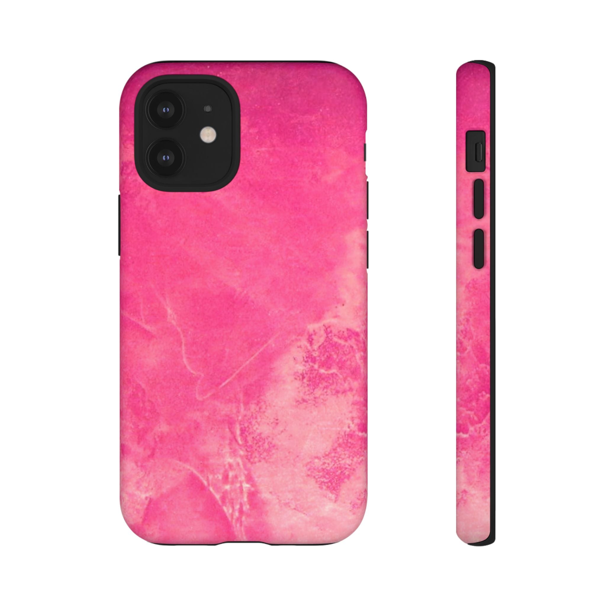 Phone Case - Pink Abstract Art Design - durable & stylish
