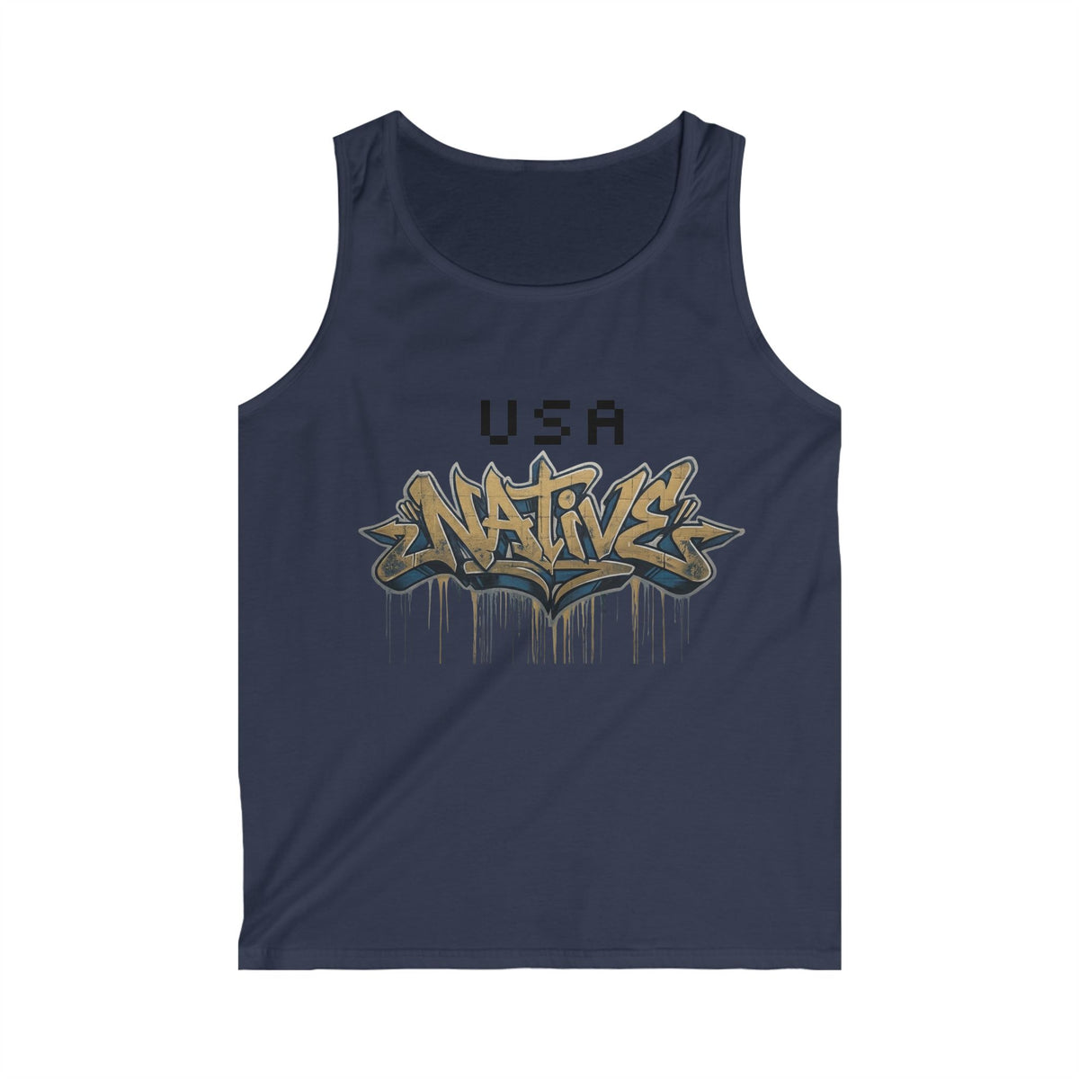 USA Native Graffiti Tank Top