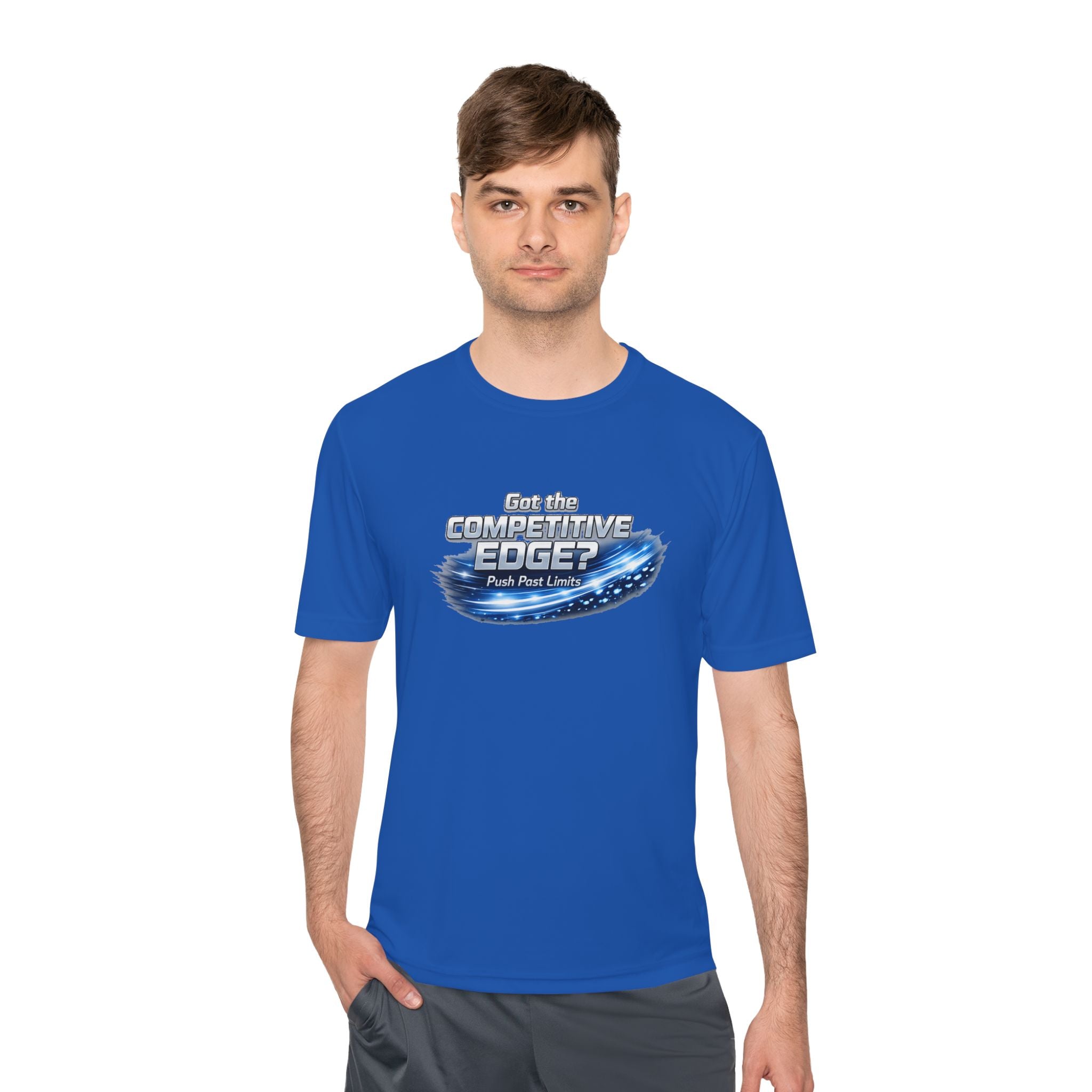 Performance Tee — “Get the Competitive Edge” Moisture‑Wicking Athletic Unisex Shirt