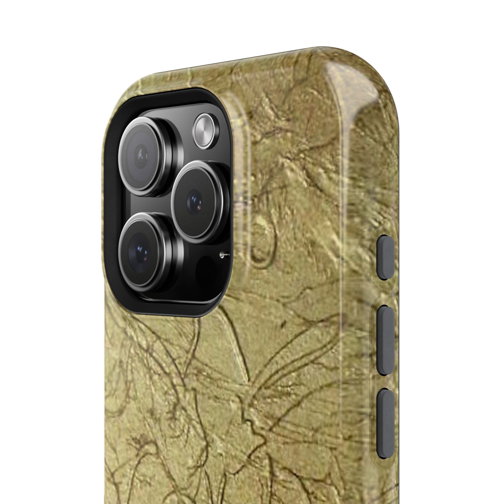 Phone Case - Magnetic Impact in Antique Gold Scroll
