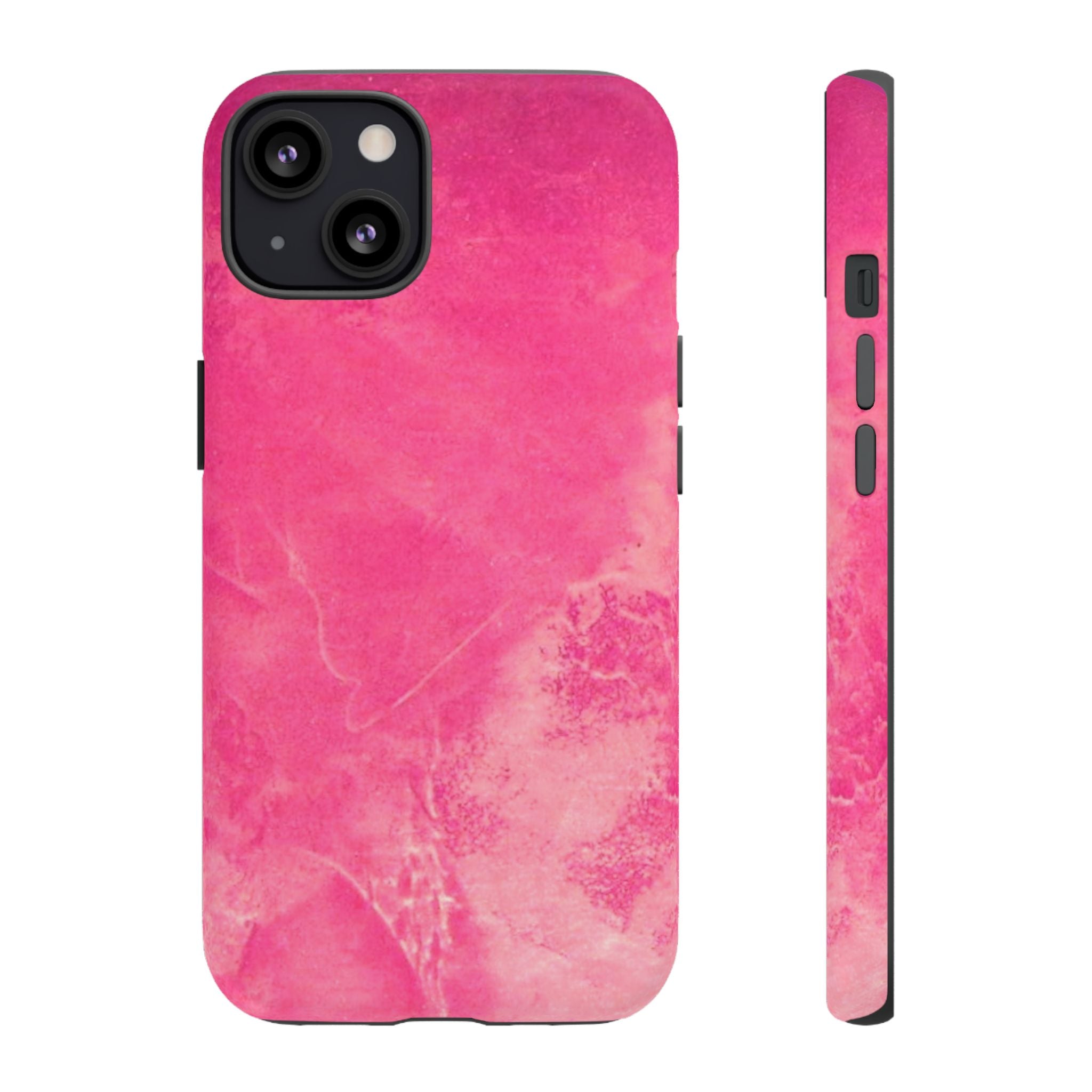 Phone Case - Pink Abstract Art Design - durable & stylish