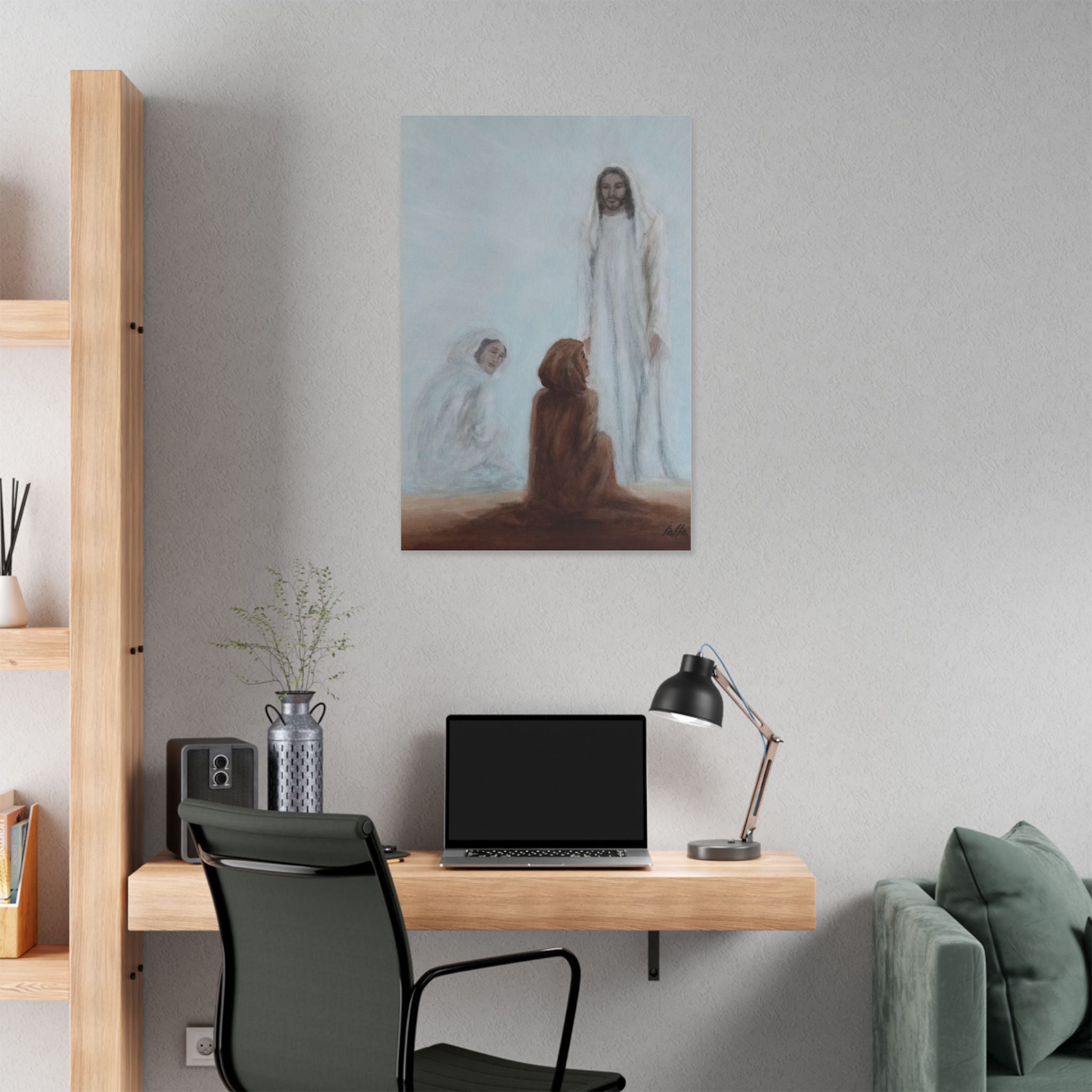 Canvas Print - Jesus - 'The Bread of Life' - Christian Religion Canvas