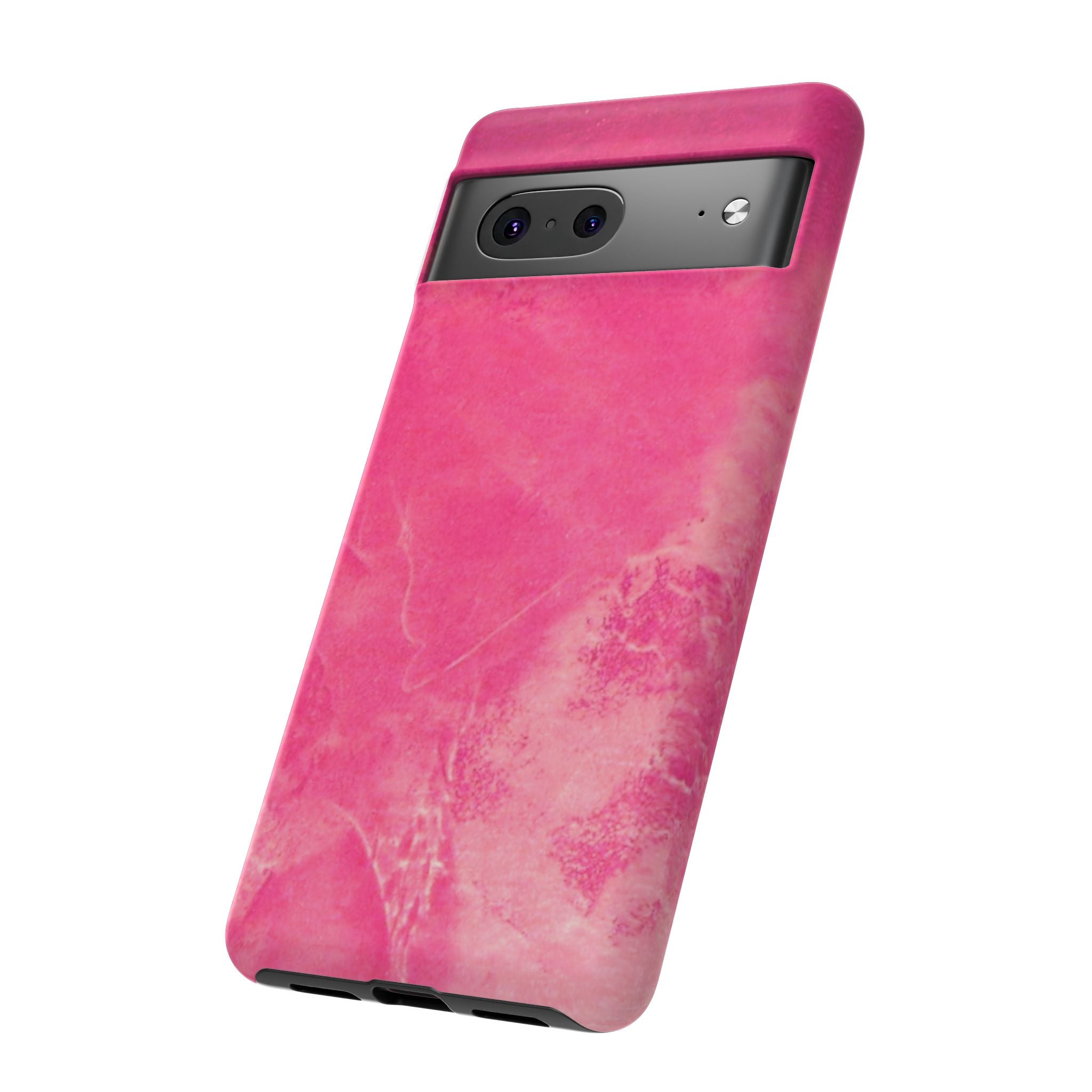 Phone Case - Pink Abstract Art Design - durable & stylish