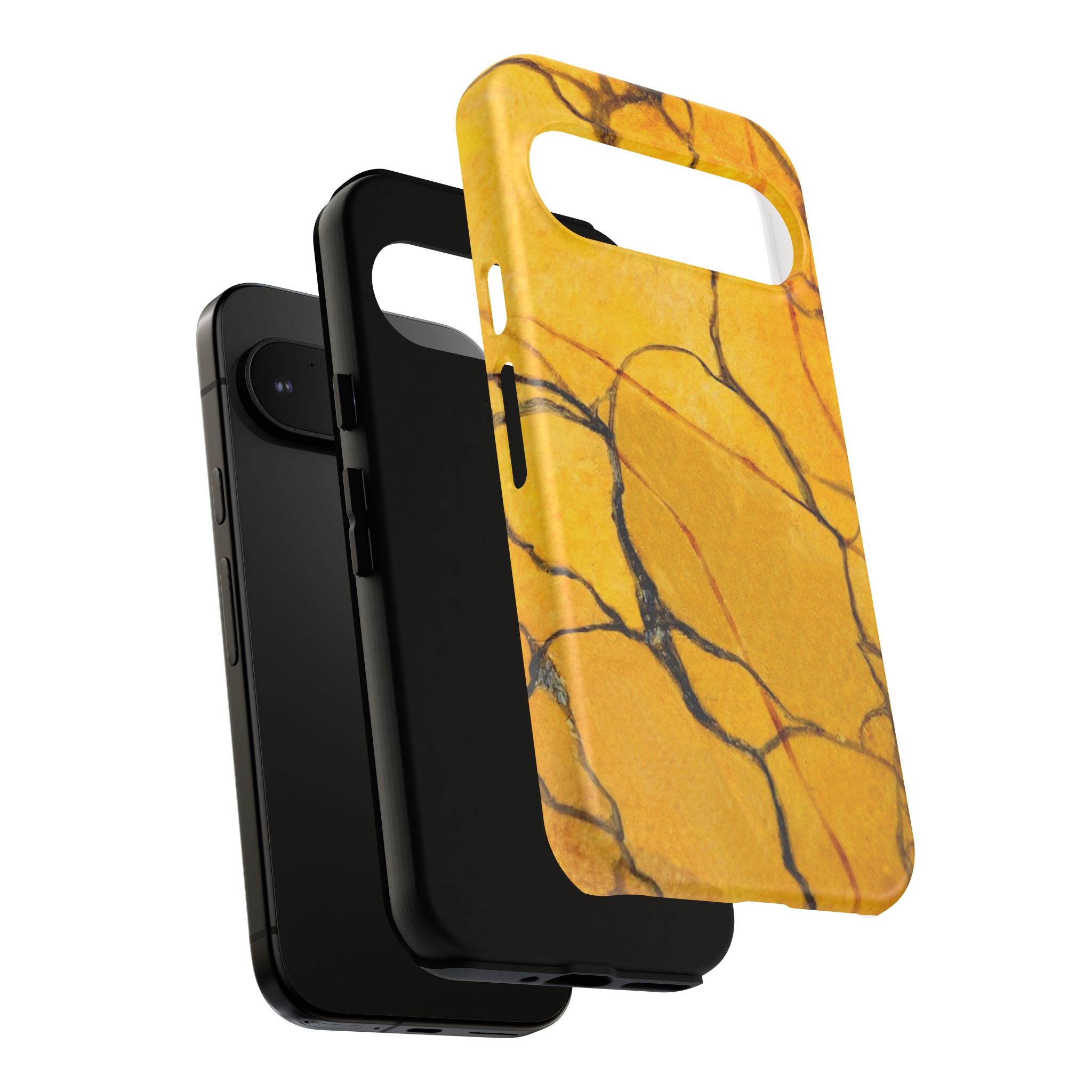 Phone Case - Sexy Gold Marble Design with Tough Protective Cover