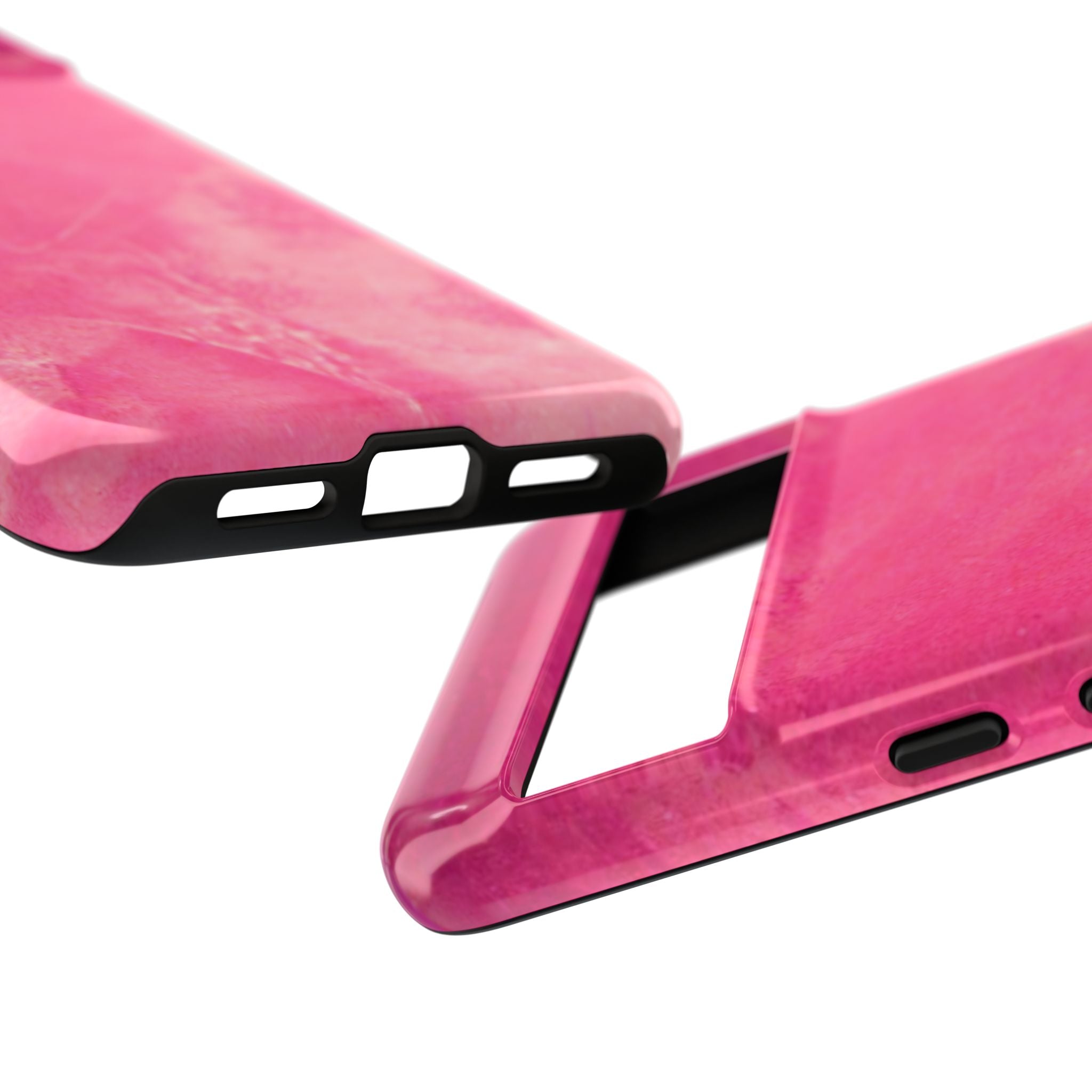 Phone Case - Pink Abstract Art Design - durable & stylish